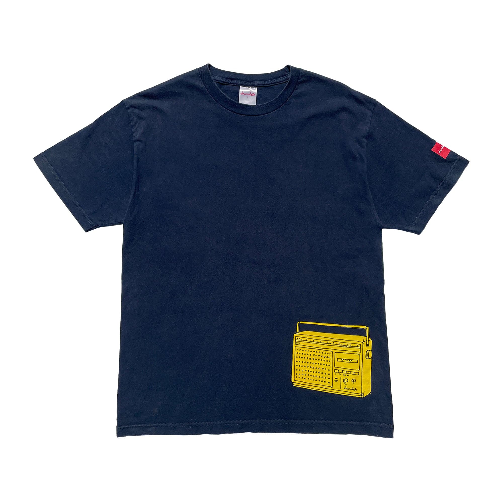 Chocolate 'Radio' T-Shirt (Navy Blue) NOS 00s