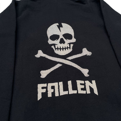 Fallen 'Skull' Zip-Up Hoodie (Black) NOS 00s