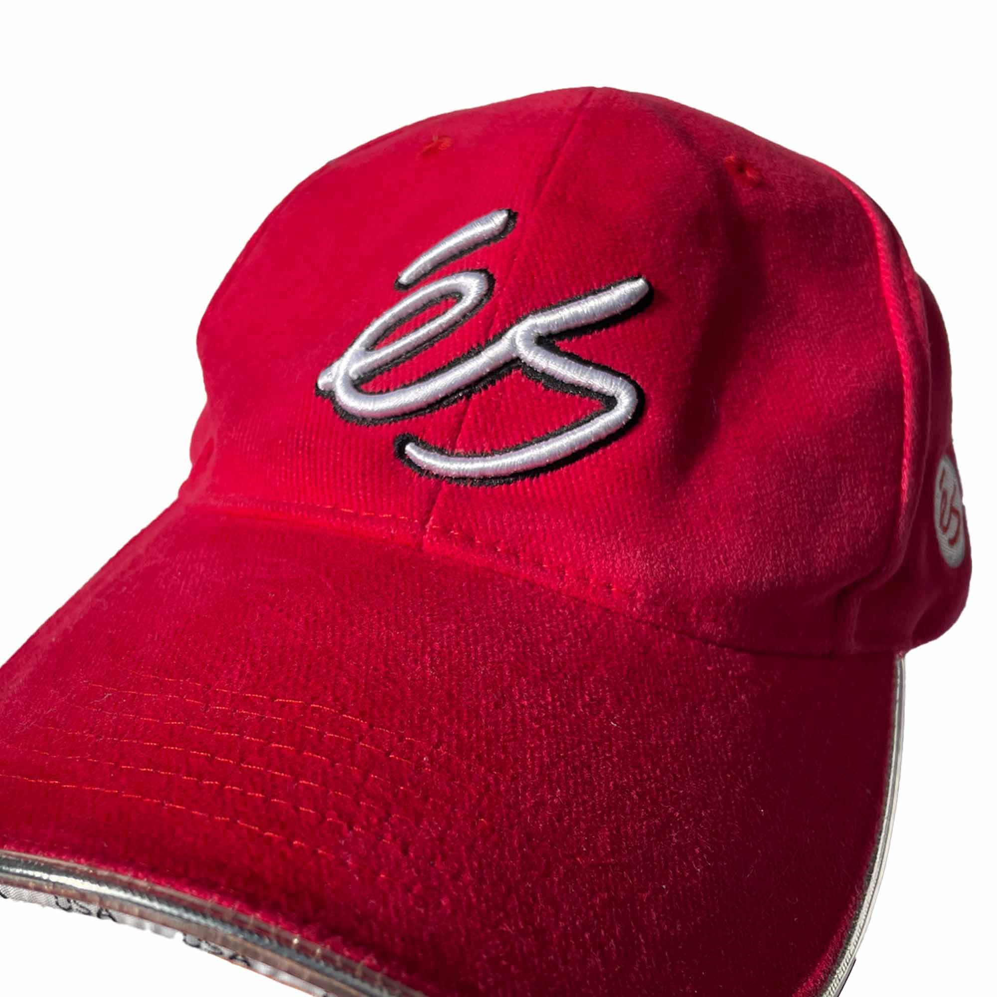 éS 'Eric Koston USA' Hat (Red) VINTAGE 00s