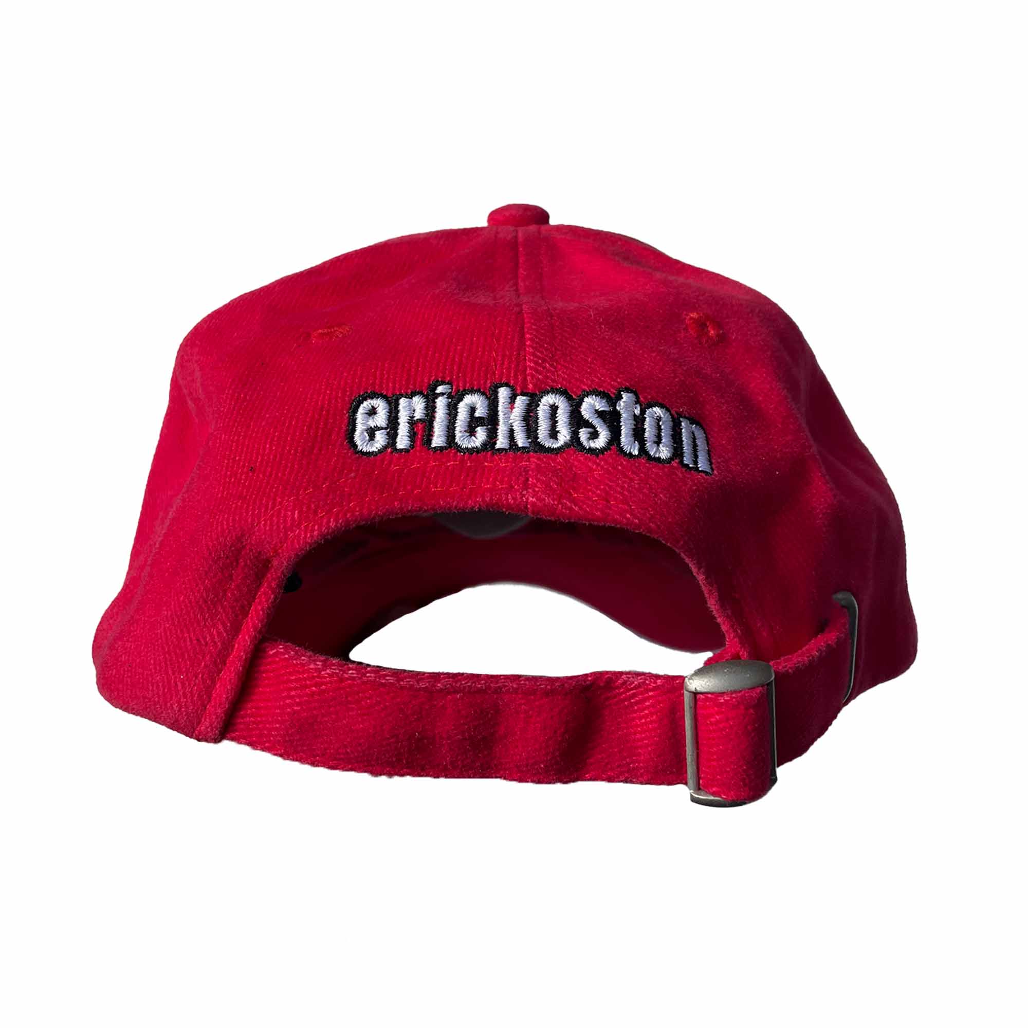 éS 'Eric Koston USA' Hat (Red) VINTAGE 00s