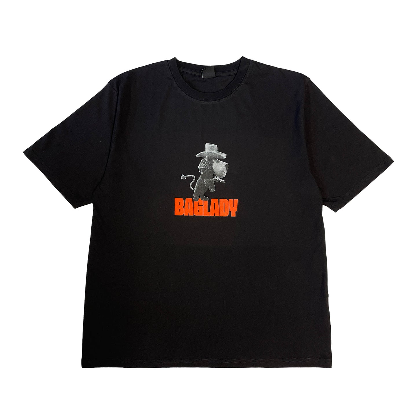 Baglady 'Lion' T-Shirt (Black)