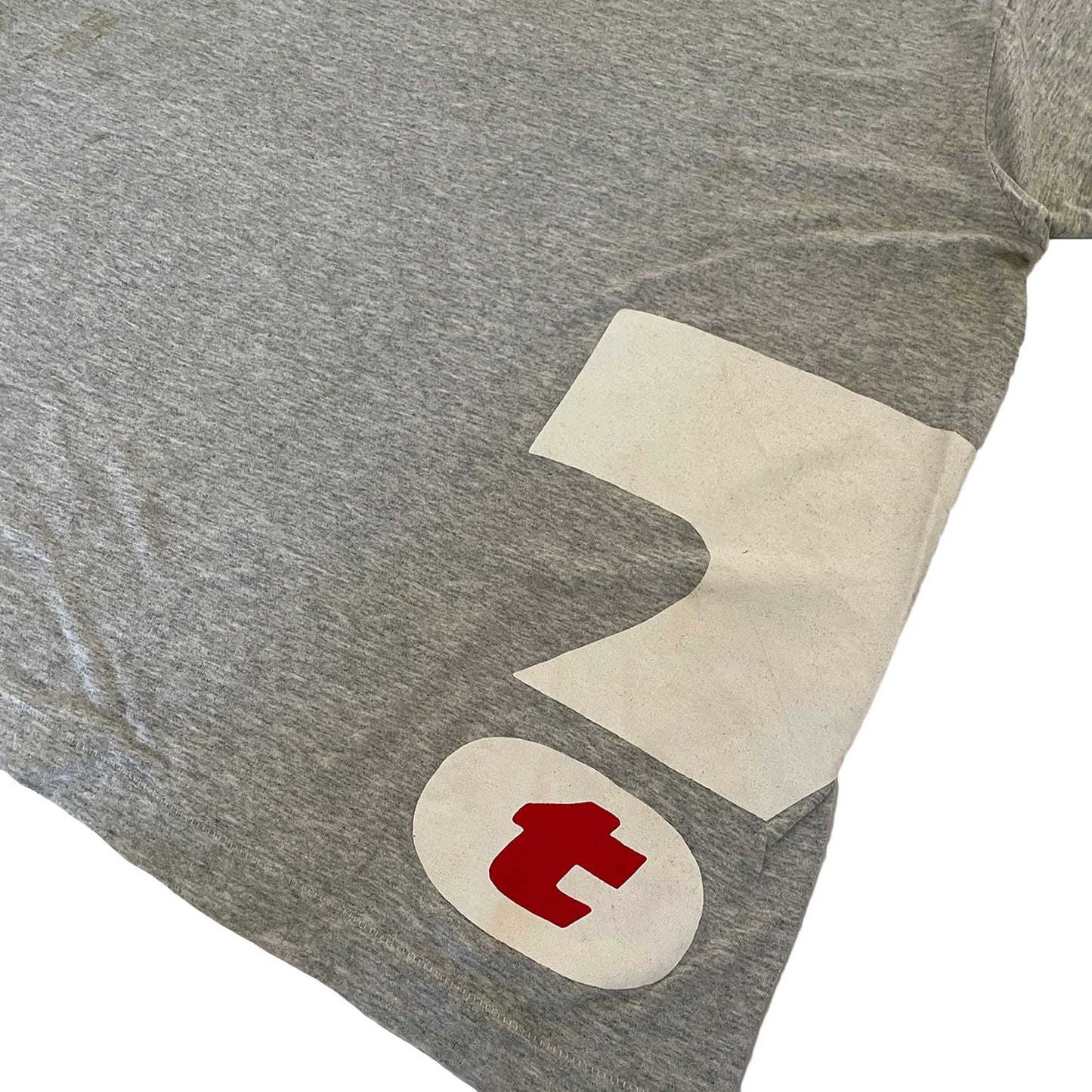 Tracker Trucks '?' Single Stitched T-Shirt (Grey) VINTAGE 90s