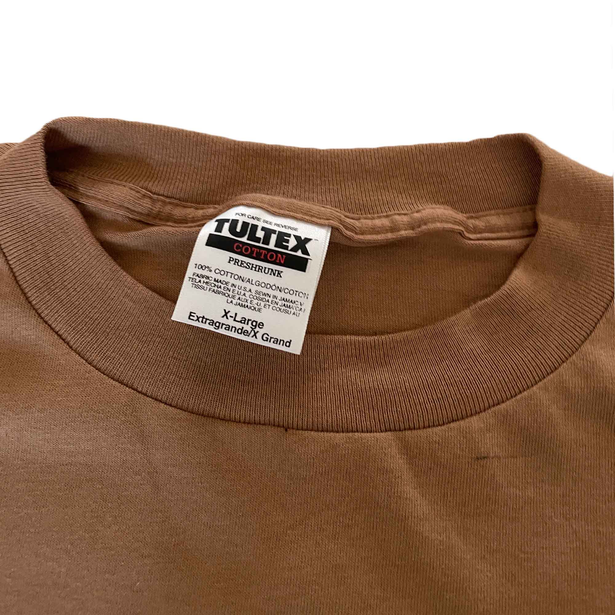 Tracker Trucks T-Shirt (Brown) VINTAGE 90s | Cardiff Skateboard Club