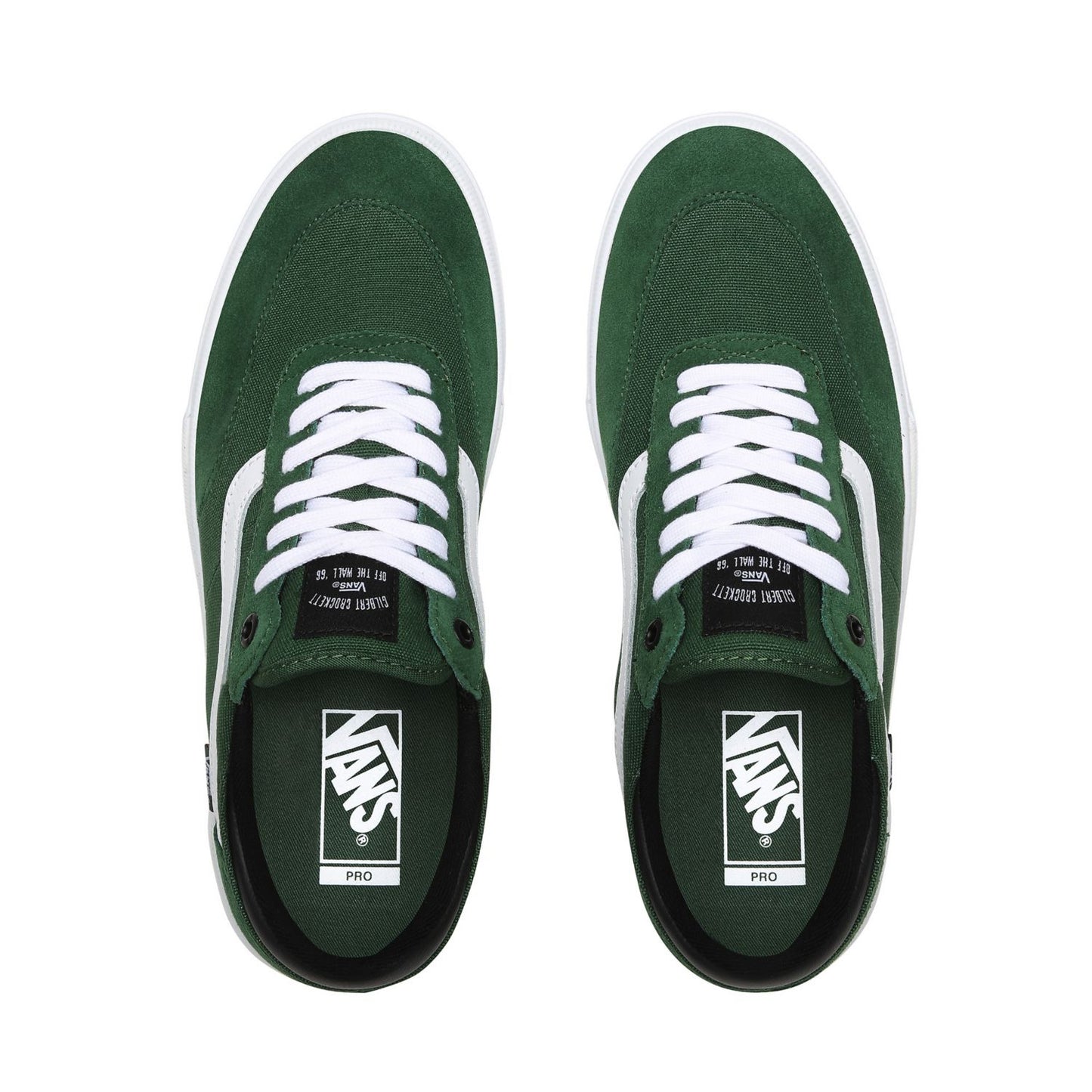 Vans 'Gilbert Crockett' Skate Shoes (Green / White)