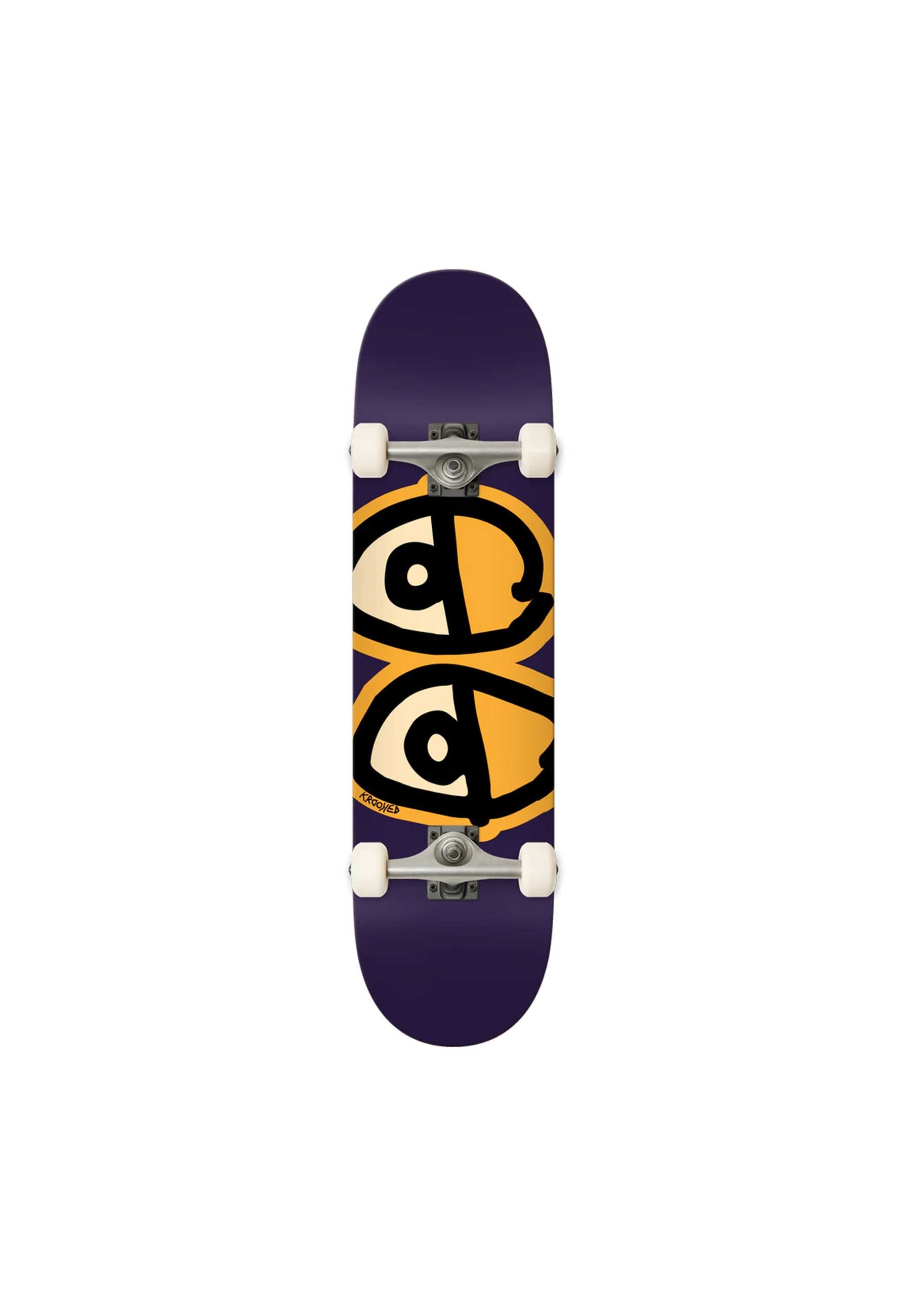 Krooked 'Glow Eyes' 8.25" Complete Skateboard