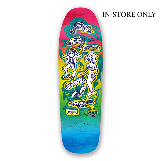Krooked 'Gonz Colour My Friends SSD24 v1' 9.81" Deck (In-Store Only)