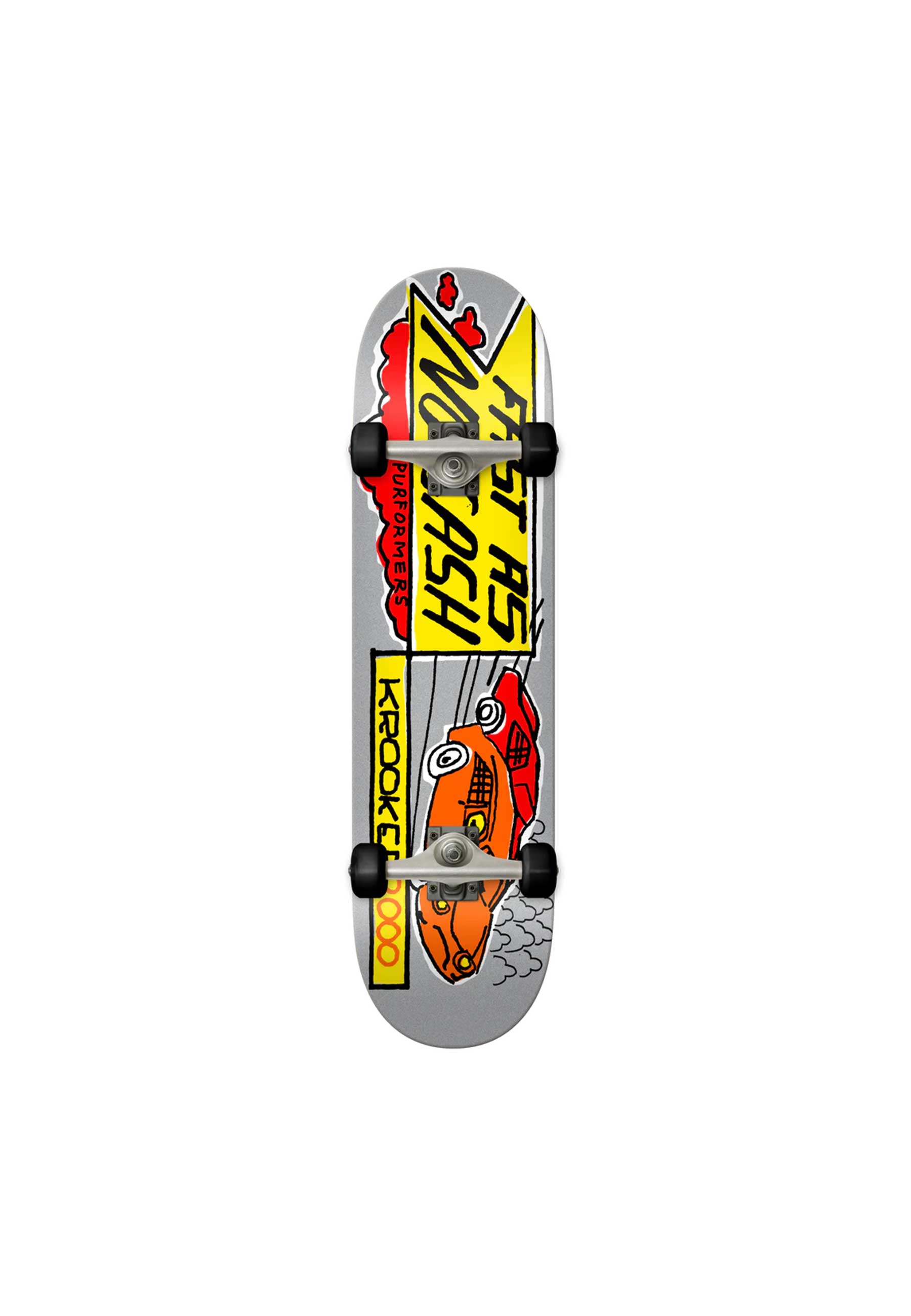 Krooked 'Racing' 8" Complete Skateboard