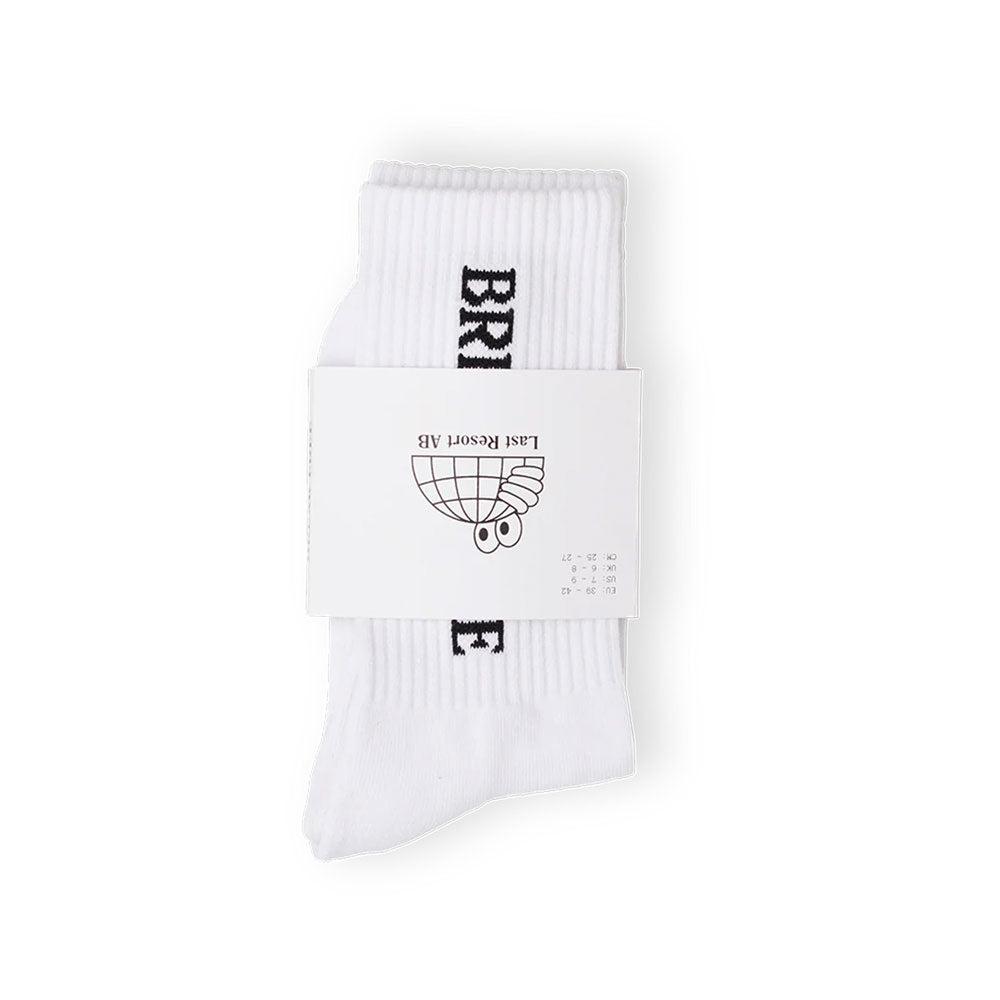 Last Resort 'Break Free' Socks (White / Black)