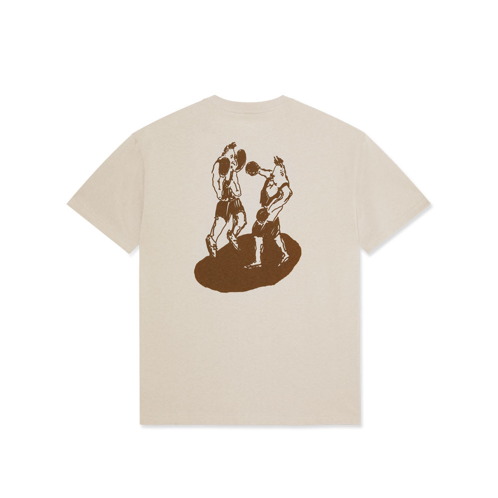 Last Resort X Julian Smith 'Boxers' T-Shirt (Khaki / Brown)