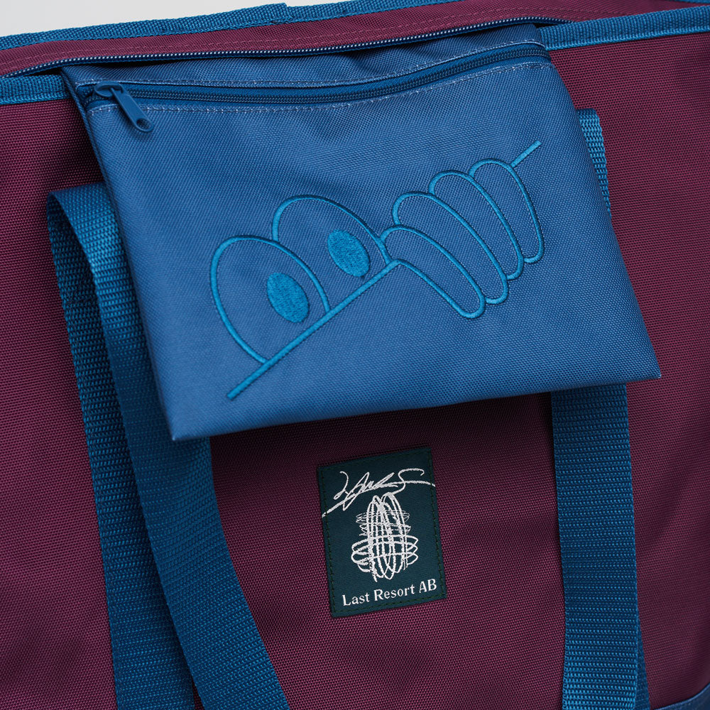 Last Resort X Julian Smith Cooler Bag (Plum / Dirty Blue)