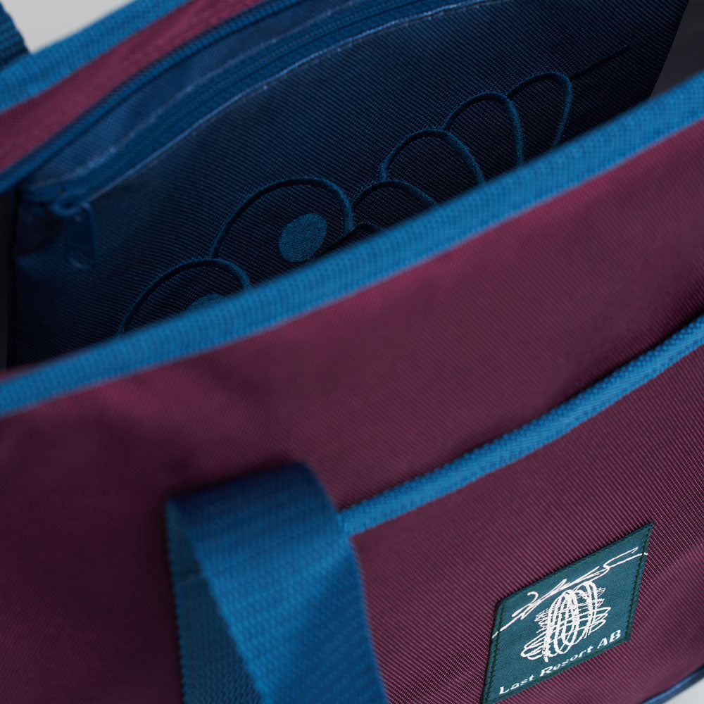 Last Resort X Julian Smith Cooler Bag (Plum / Dirty Blue)