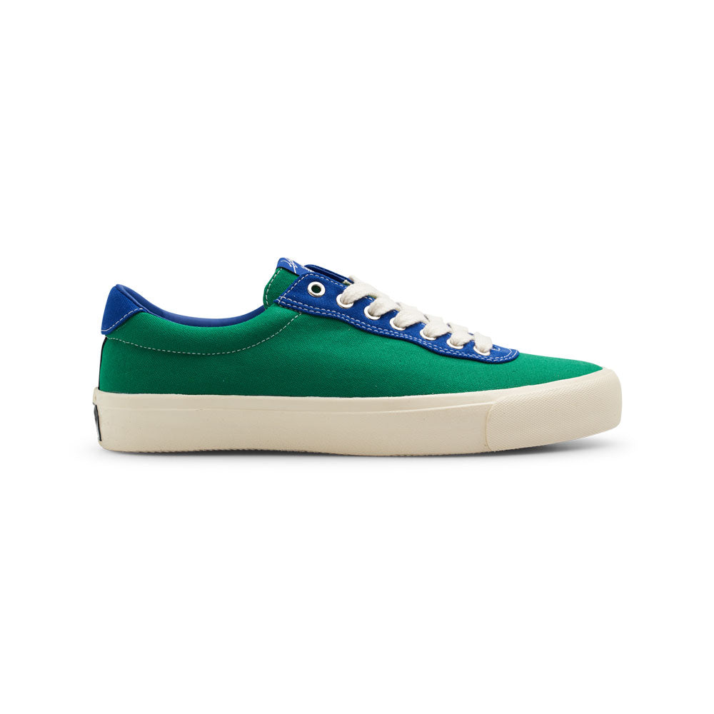 Last Resort X Julian Smith 'VM001 Canvas Lo' Skate Shoes (Kelly Green / Klein Blue)