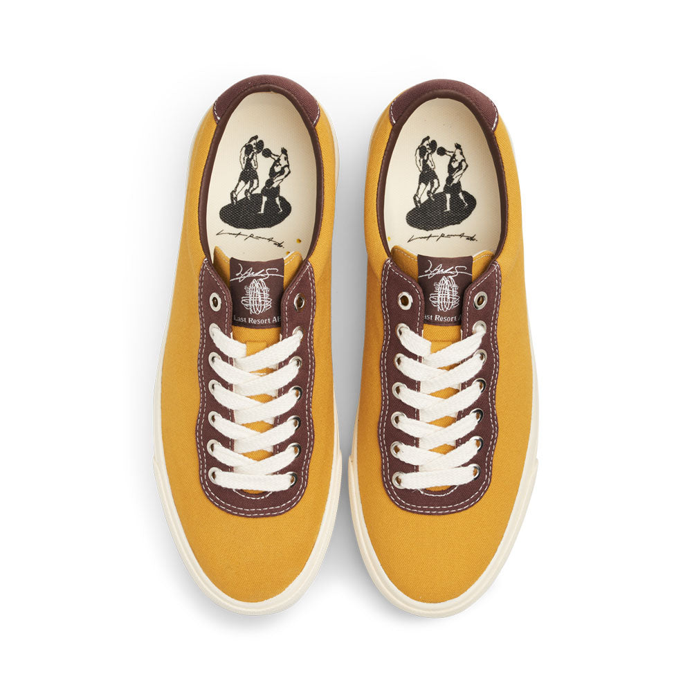 Last Resort X Julian Smith 'VM001 Canvas Lo' Skate Shoes (Yellow / Brown)