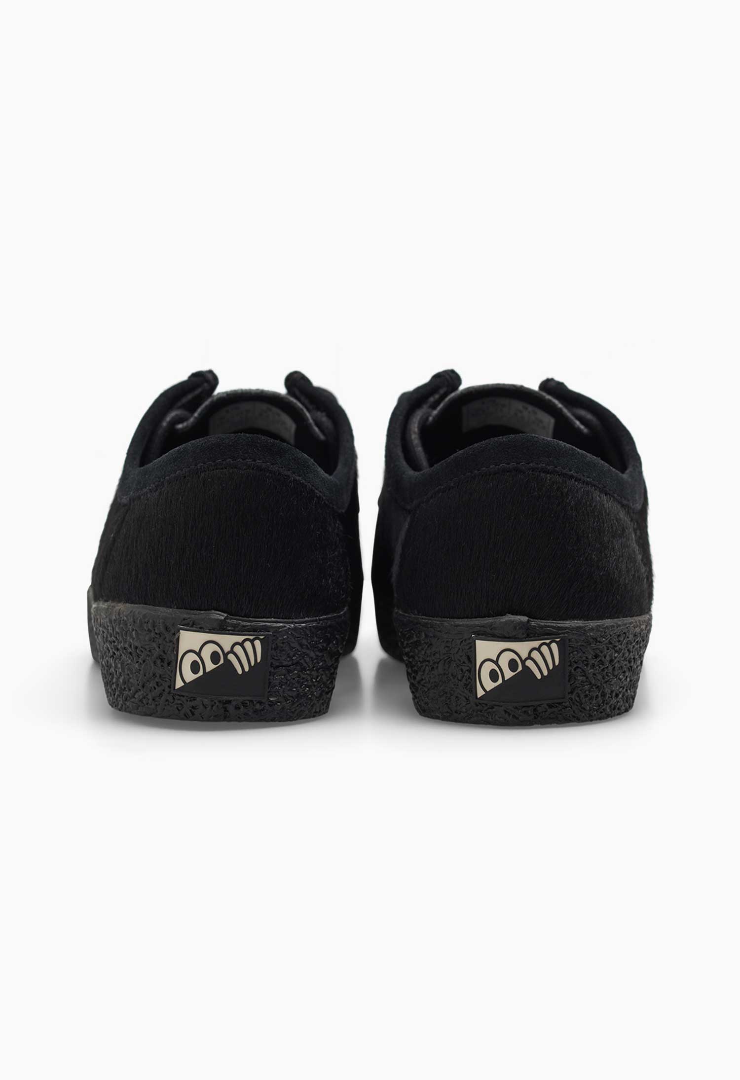 Last Resort 'VM006 Moc Lo Pony Hair Leather' Skate Shoes (Black / Black)