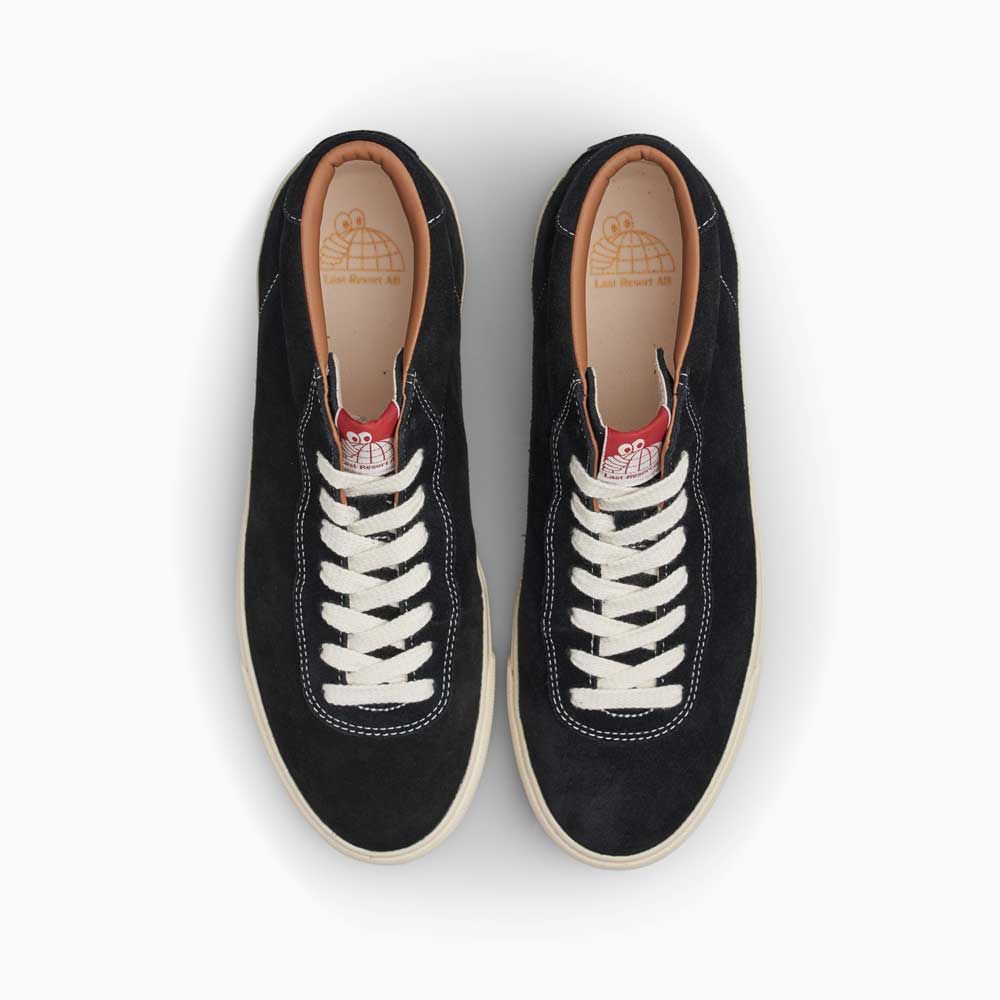 Last Resort 'VM001 Suede Mid' Skate Shoes (Black / White)