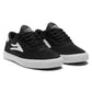 Lakai 'Cambridge' Kids Skate Shoes (Black / White Suede)