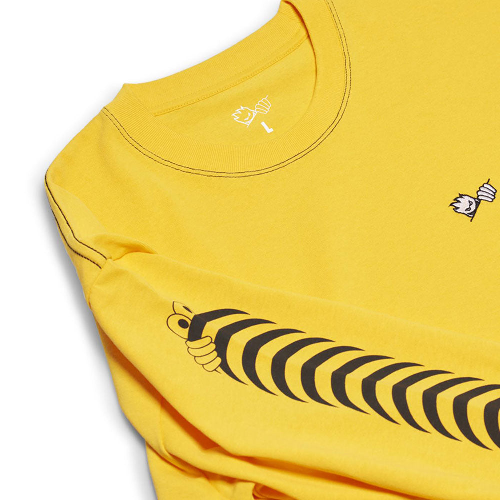 Last Resort X Spitfire 'LRXSF' Long Sleeve T-Shirt (Yellow)