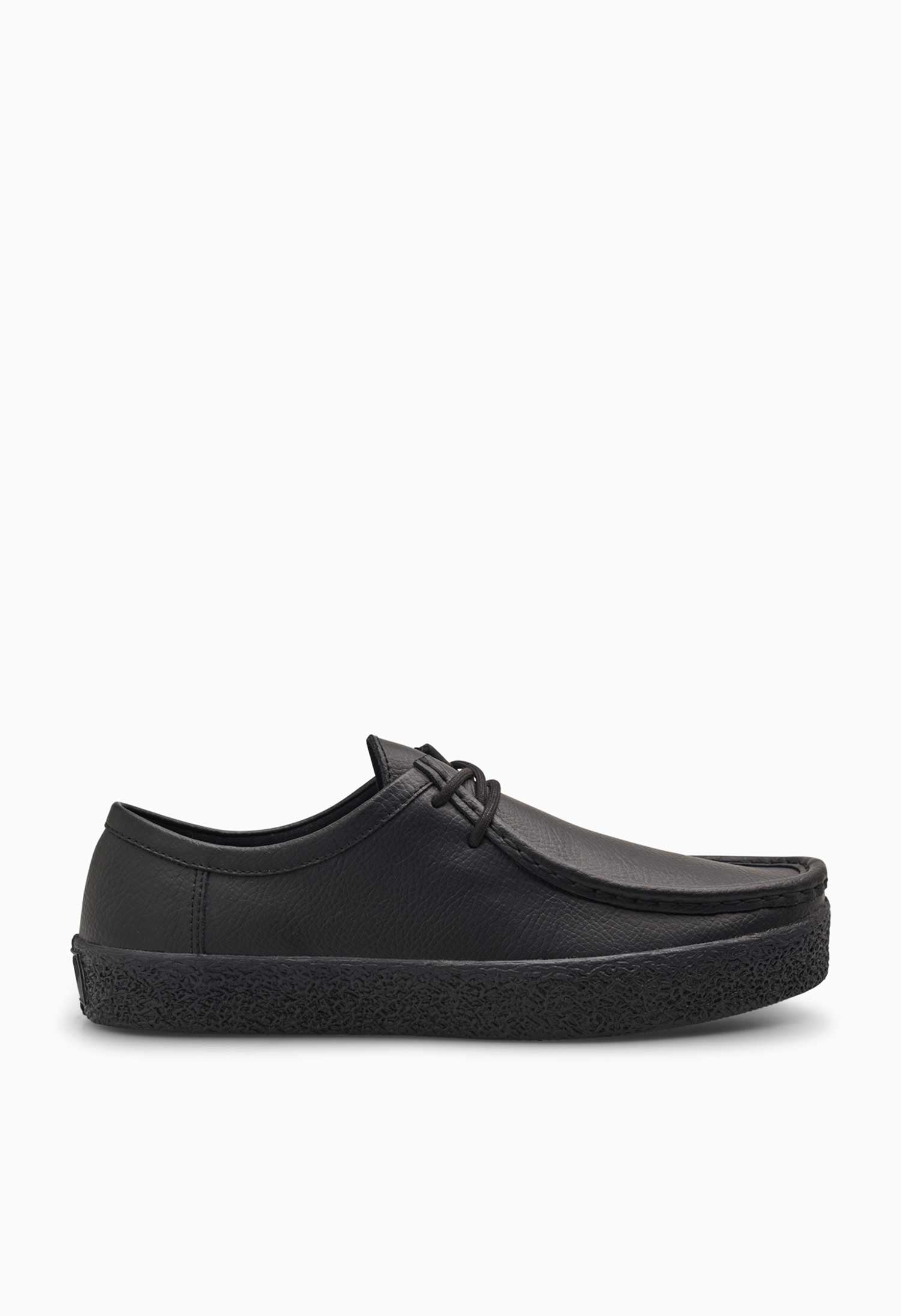 Last Resort 'VM006 Moc Lo Leather' Skate Shoes (Black / Black)