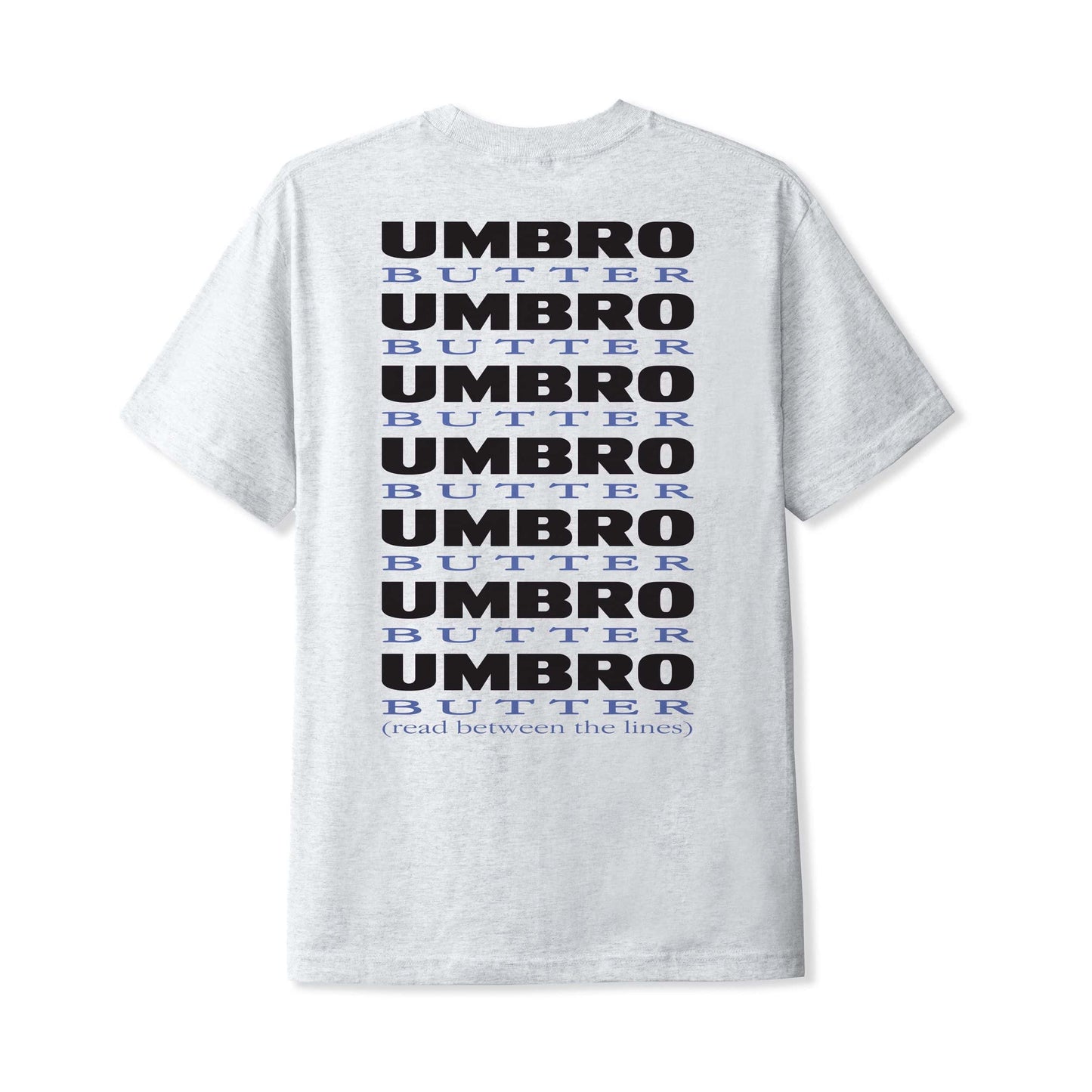 Butter Goods X Umbro 'Lines' T-Shirt (Ash)