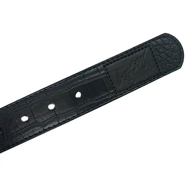 Loosey 'Black Croc Skin' Belt