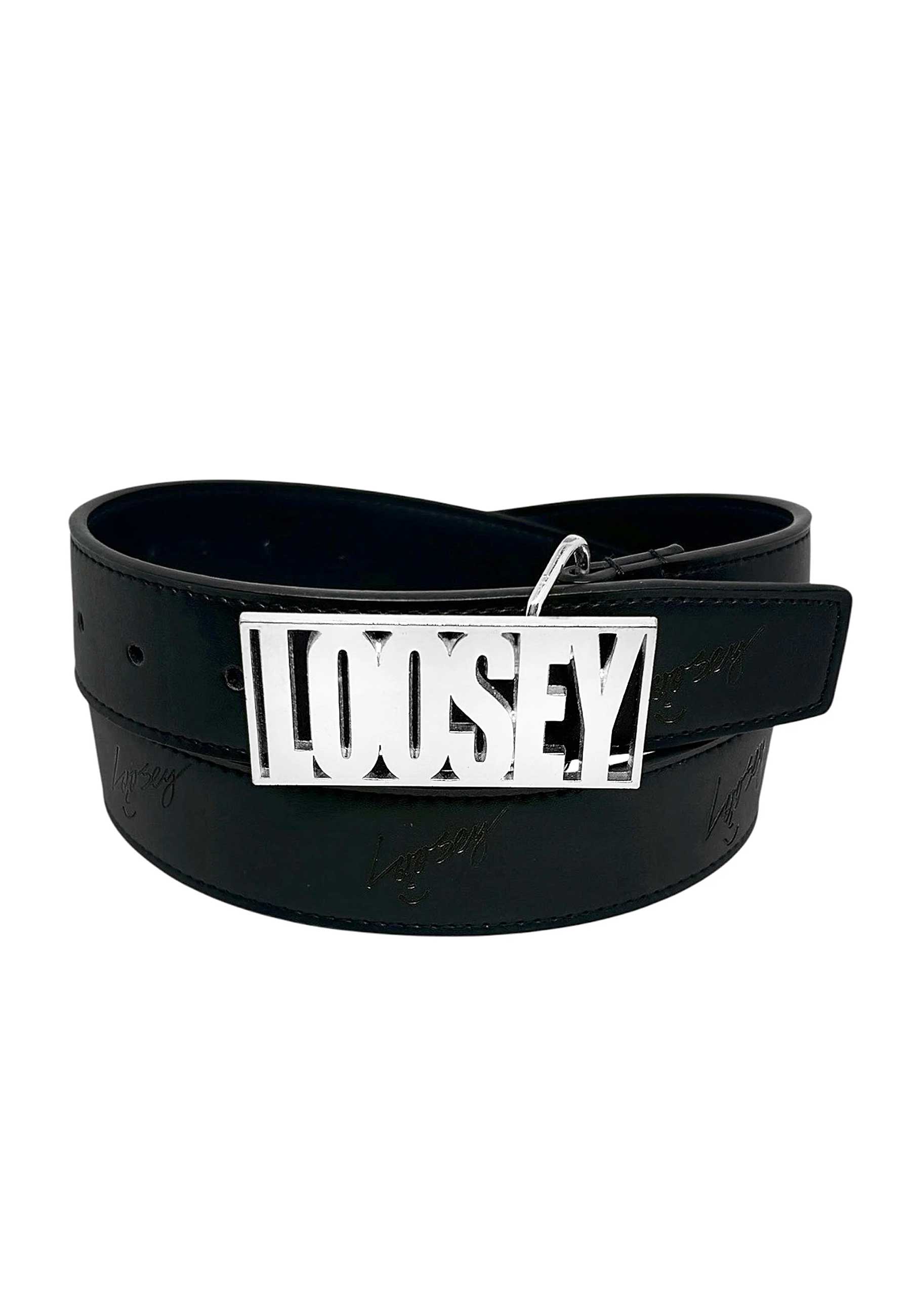 Loosey 'Bold Buckle' Belt (Black)