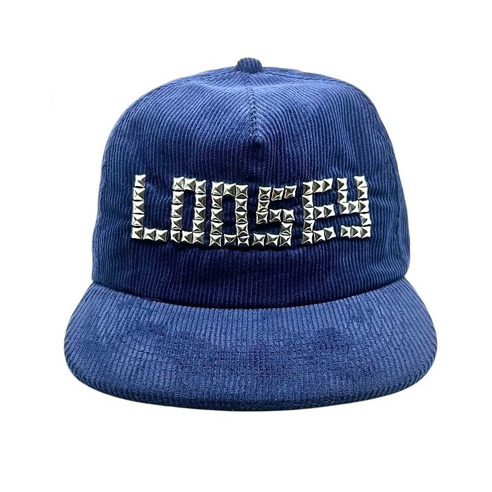Loosey 'Studded' 5 Panel Cap (Navy)
