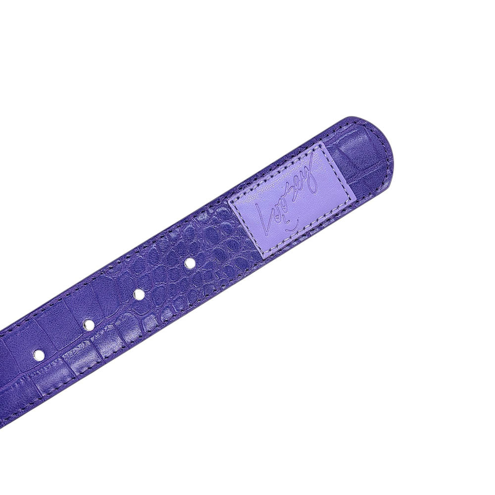 Loosey 'Croc Skin' Belt (Purple)