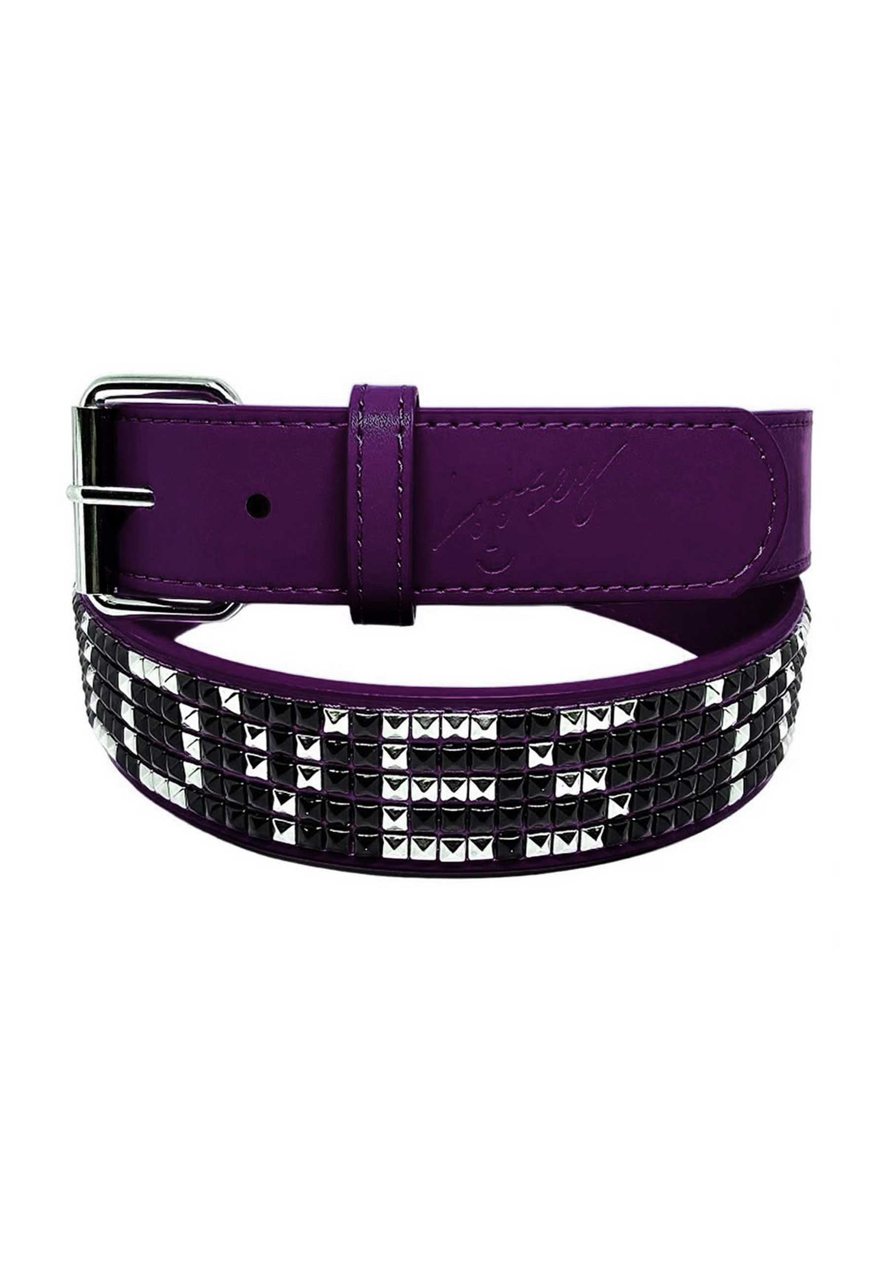 Loosey 'Loves You Studs' Belt (Purple)