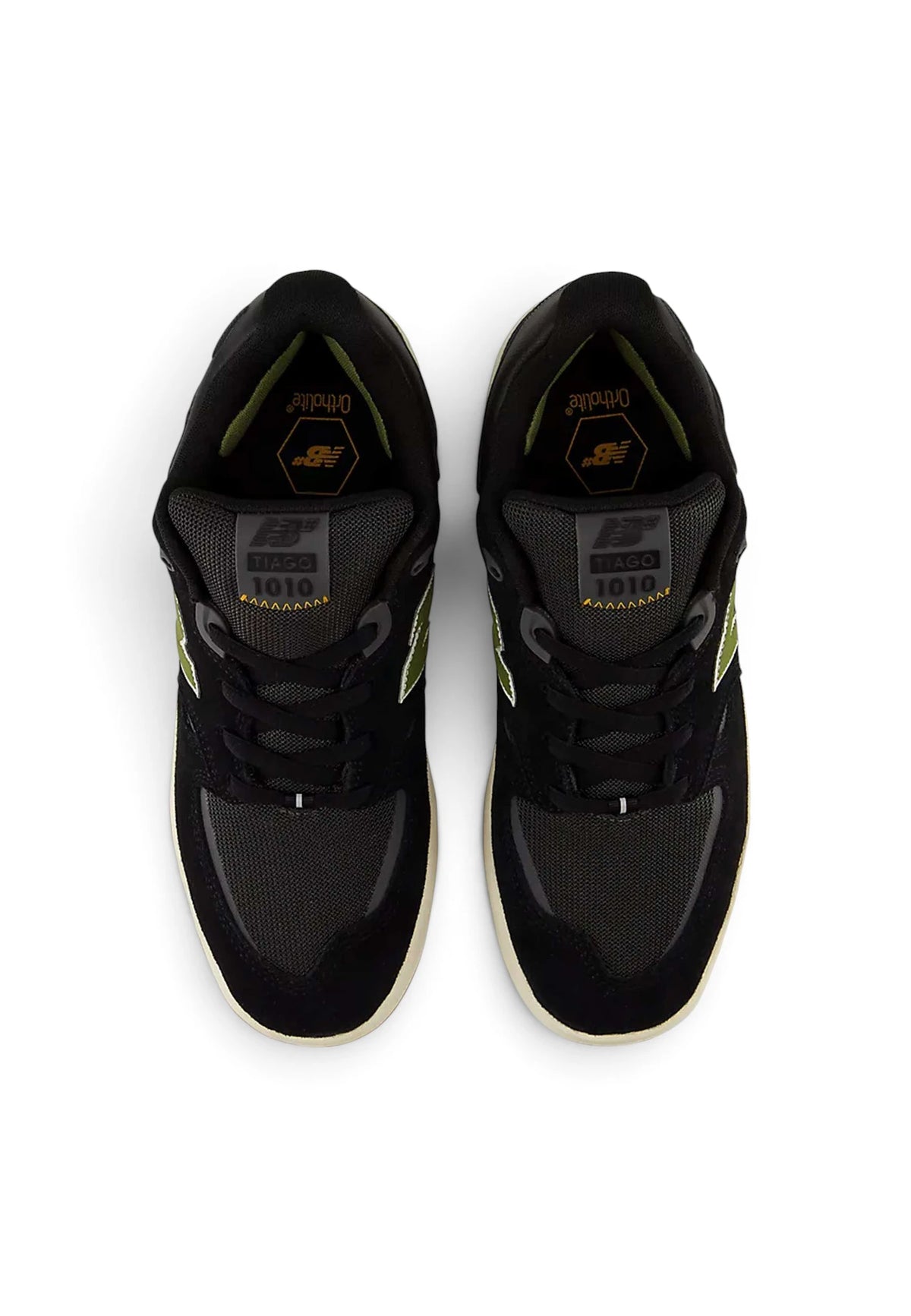 New Balance Numeric 'Tiago 1010' Skate Shoes (Black / Dark Olivine)