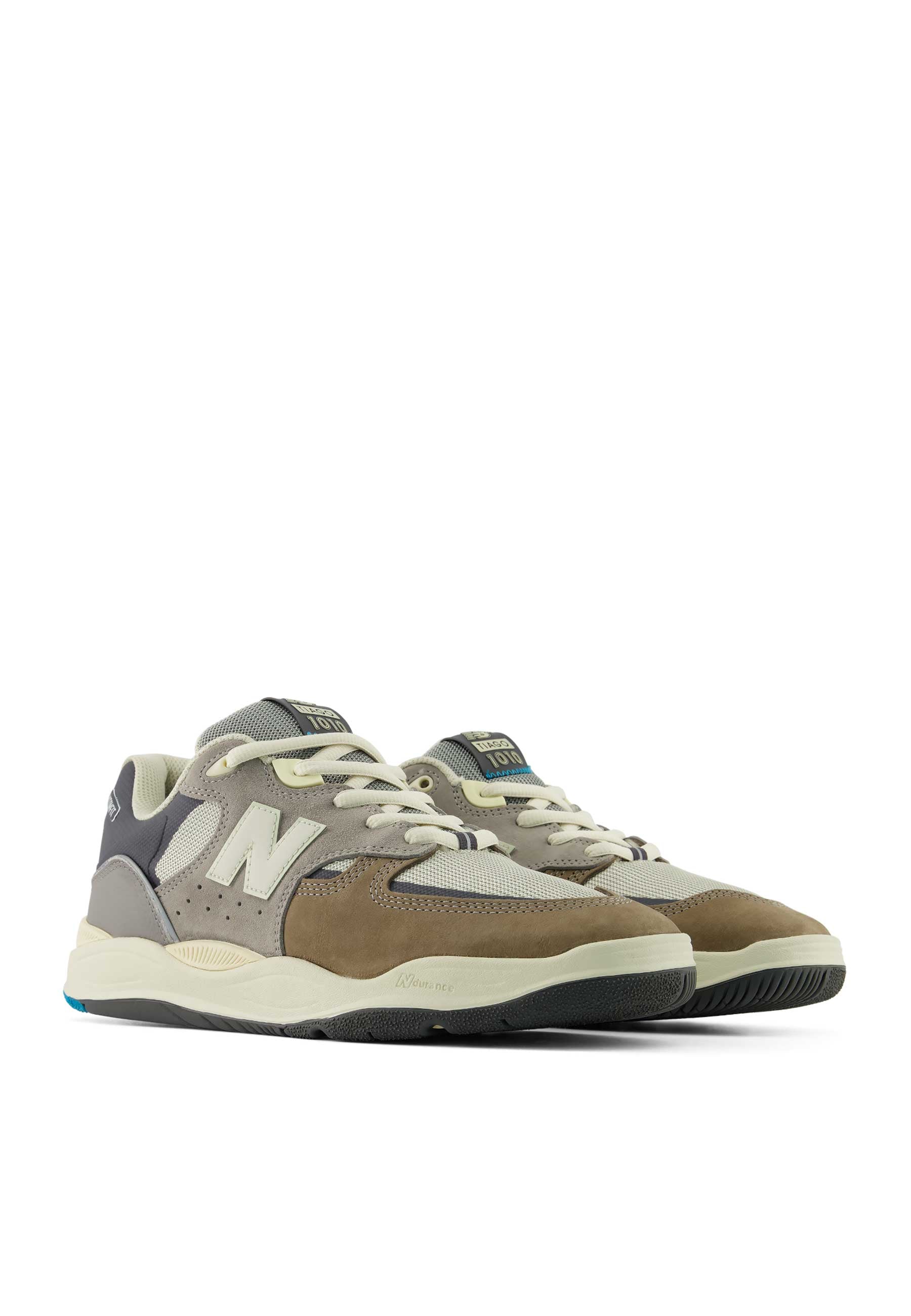 New Balance Numeric 'Tiago 1010 Grey Days' Skate Shoes (Marblehead / Island Blue)