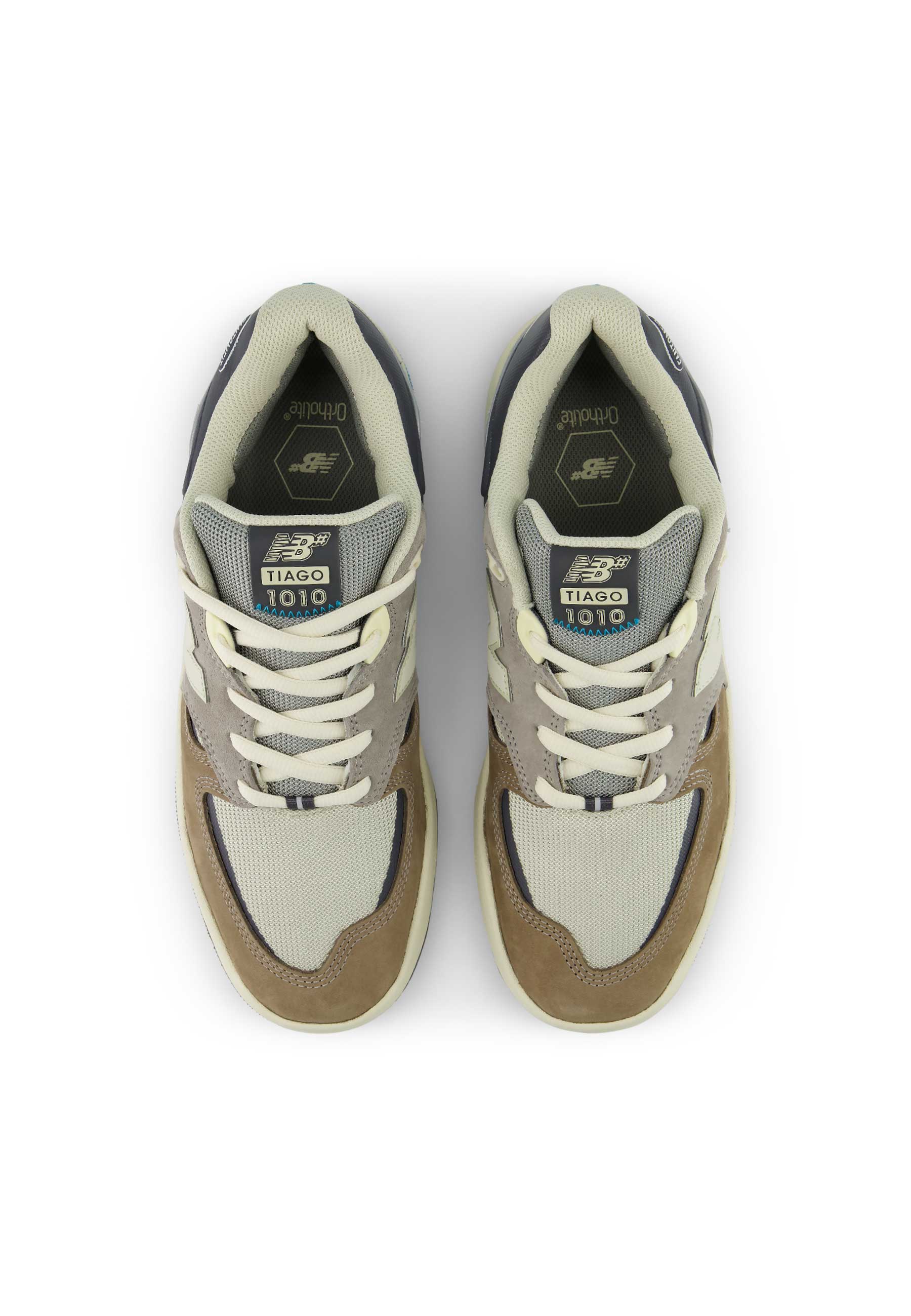 New Balance Numeric 'Tiago 1010 Grey Days' Skate Shoes (Marblehead / Island Blue)