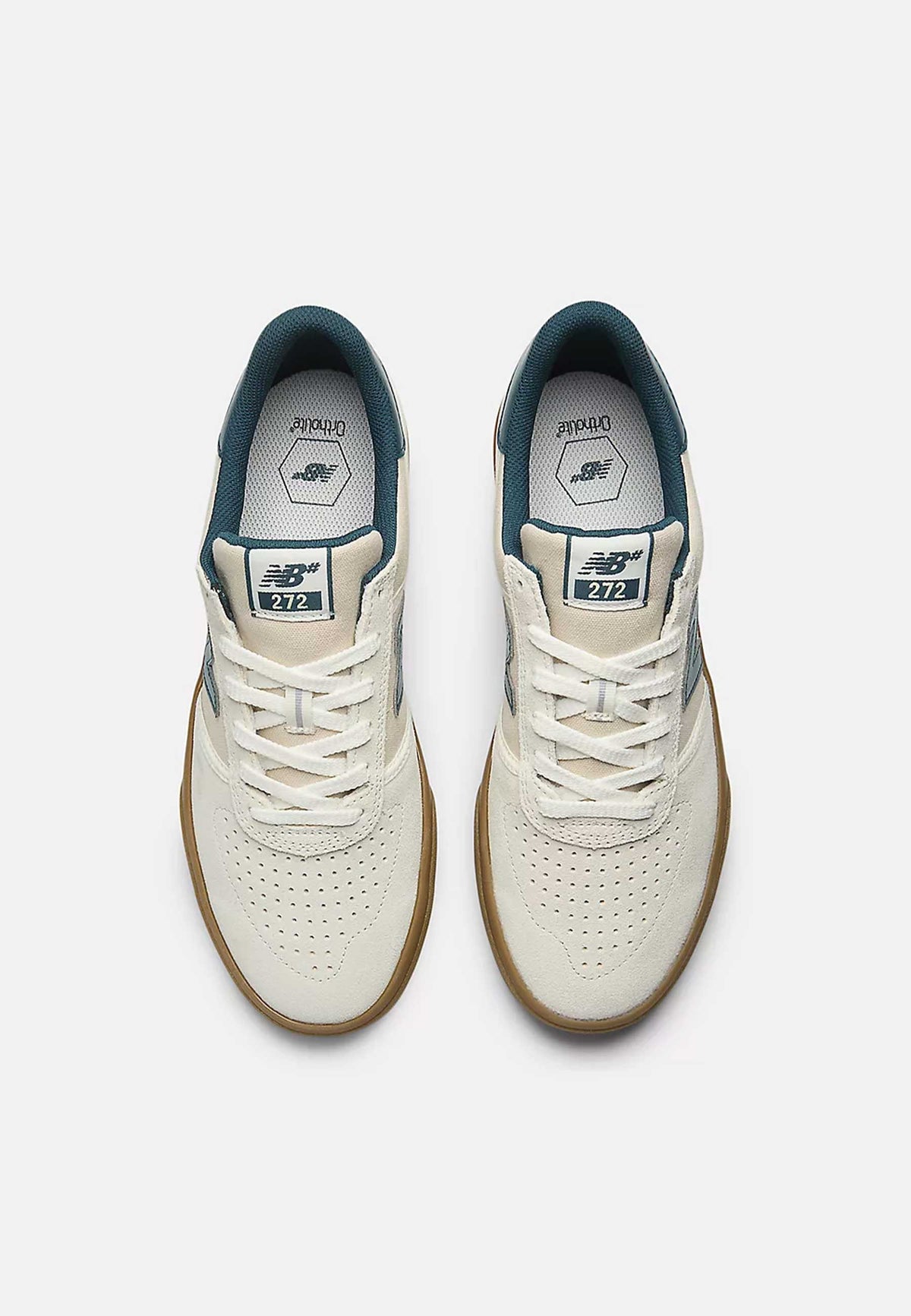 New Balance Numeric '272 RPU' Skate Shoes (Sea Salt  / Deep Ocean)