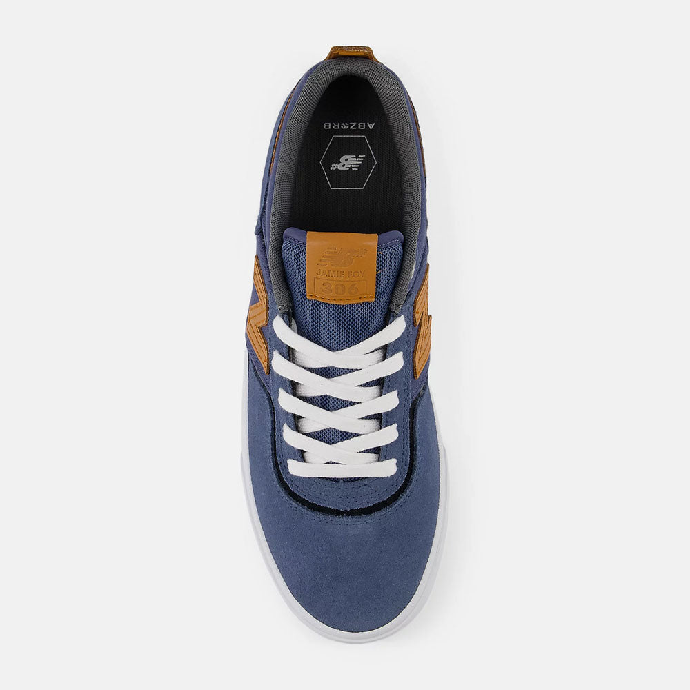 New Balance Numeric '306 Jamie Foy' Skate Shoes (Vintage Indigo / Tan)