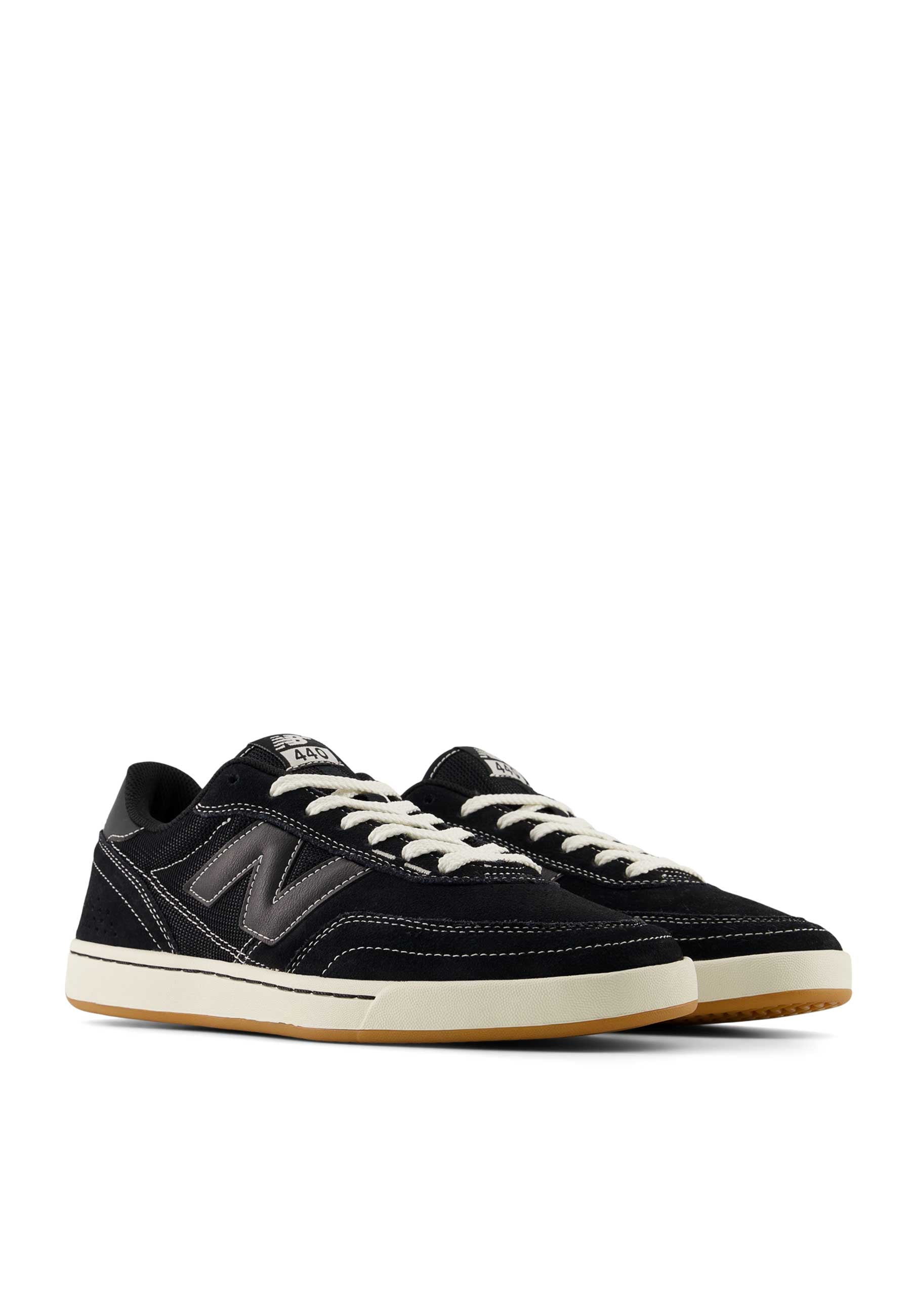 New Balance Numeric '440v2 Low BCO' Skate Shoes (Black / Sea Salt)