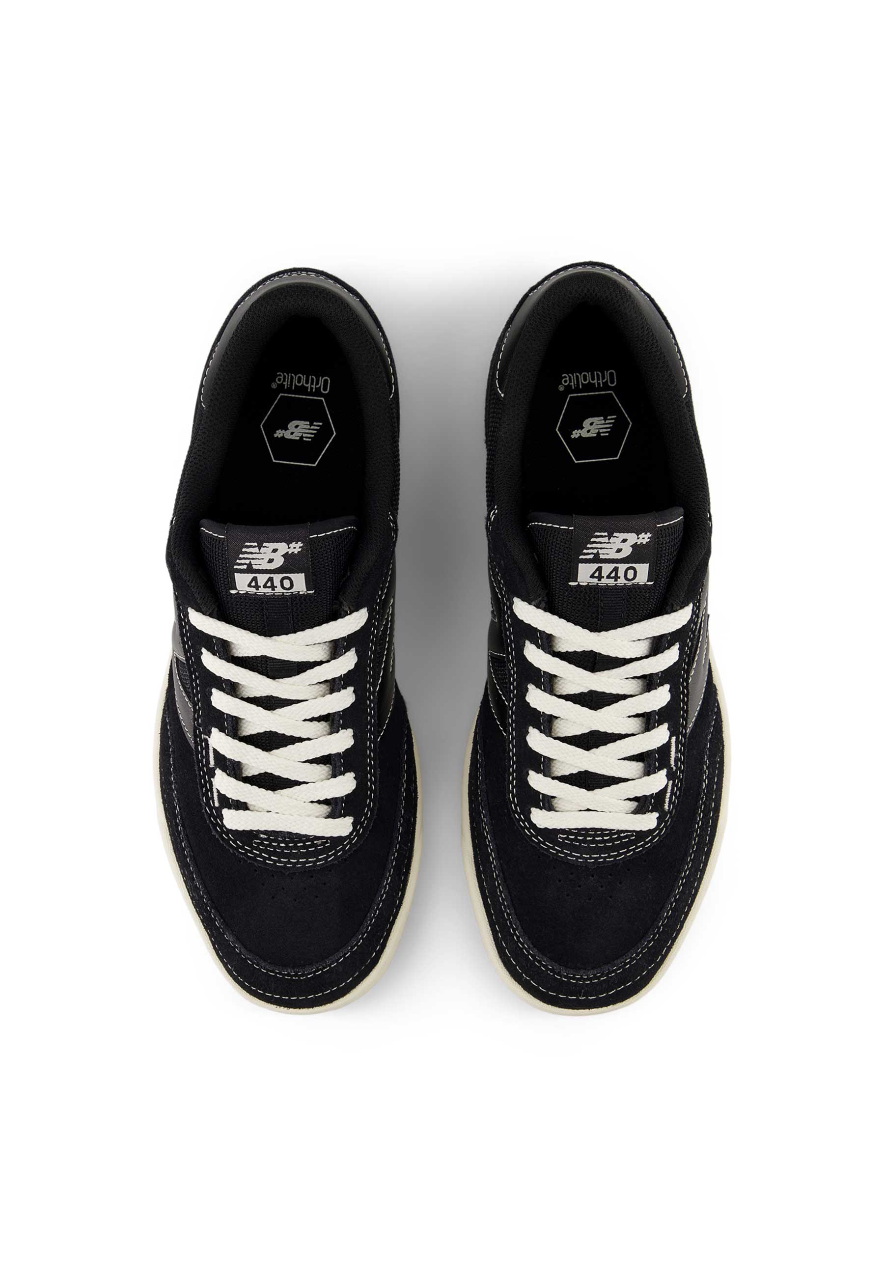 New Balance Numeric '440v2 Low BCO' Skate Shoes (Black / Sea Salt)