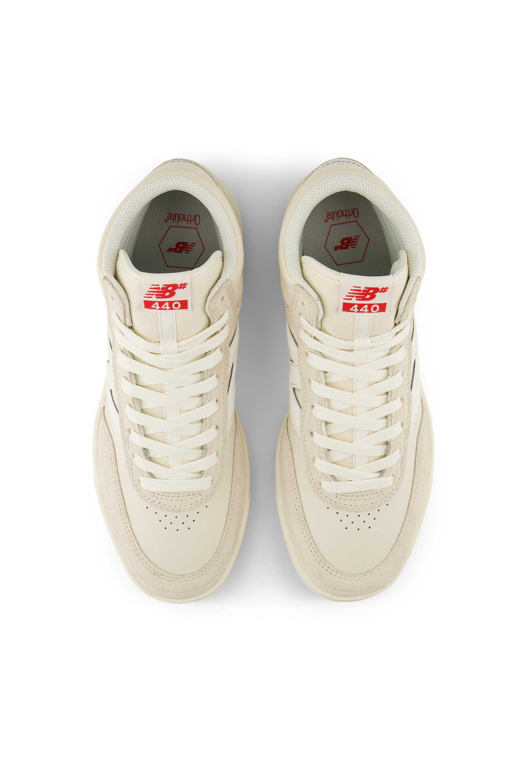New Balance Numeric '440v2 High' Skate Shoes (Timberwolf / White)
