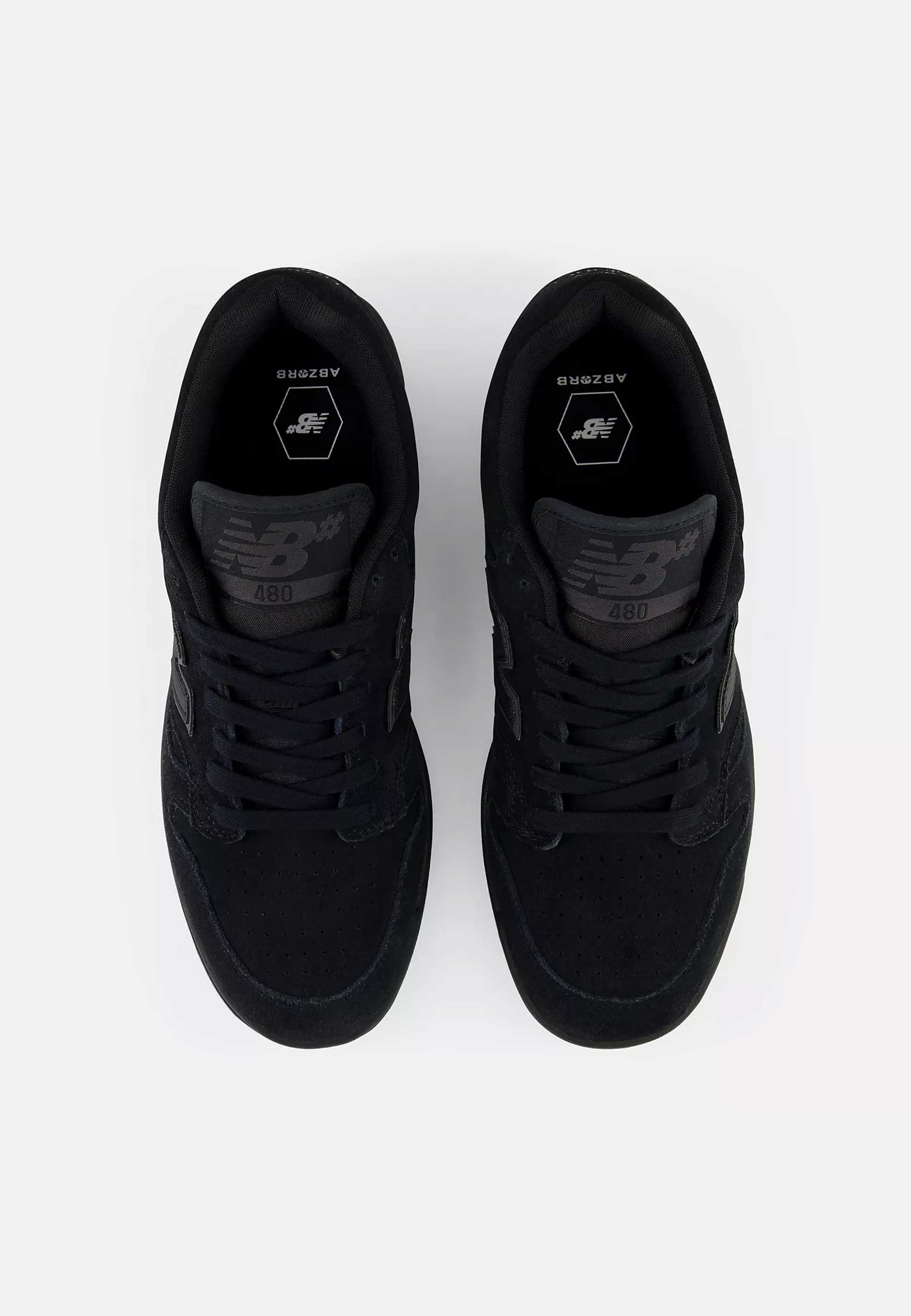 New Balance Numeric '480 BST' Skate Shoes (Black / Black)