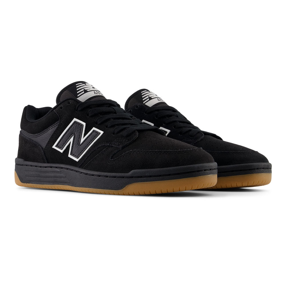 New Balance Numeric '480 SBW' Skate Shoes (Black / White)