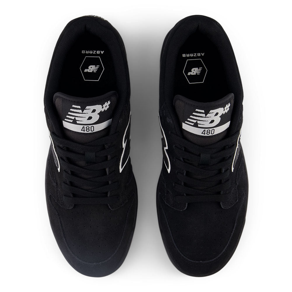 New Balance Numeric '480 SBW' Skate Shoes (Black / White)
