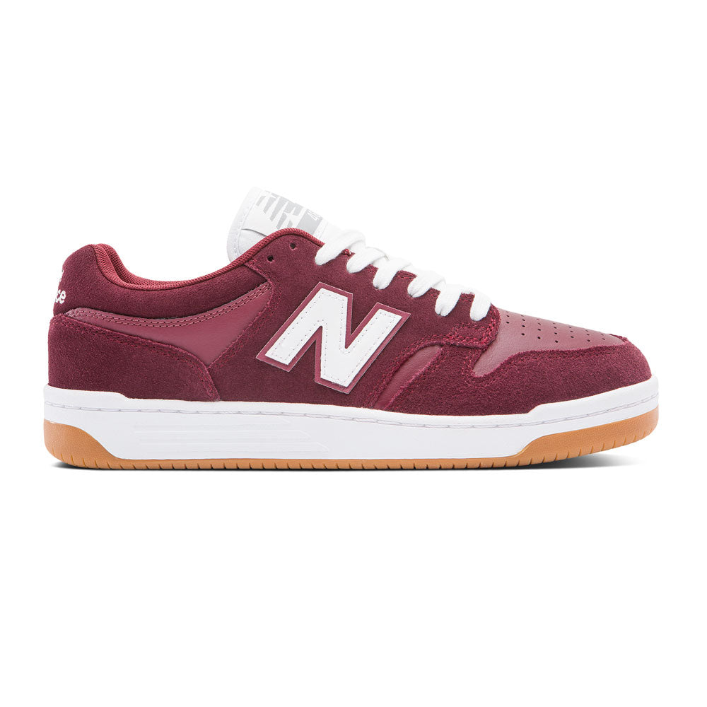 New Balance Numeric '480 BEE' Skate Shoes (Monarch Burgundy / NB Burgundy)