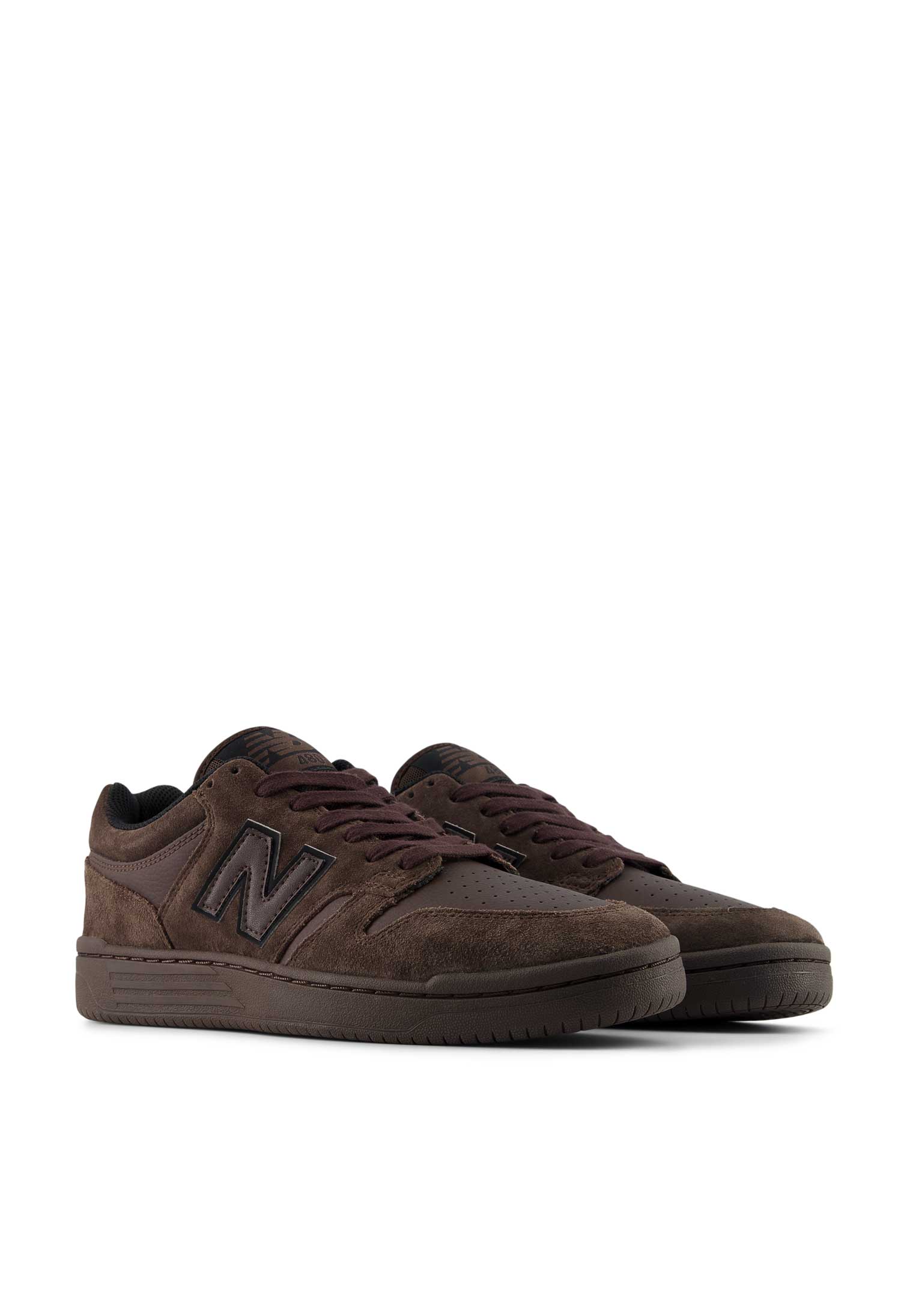 New Balance Numeric '480 CHC' Skate Shoes (Chocolate Brown / Chocolate Brown)