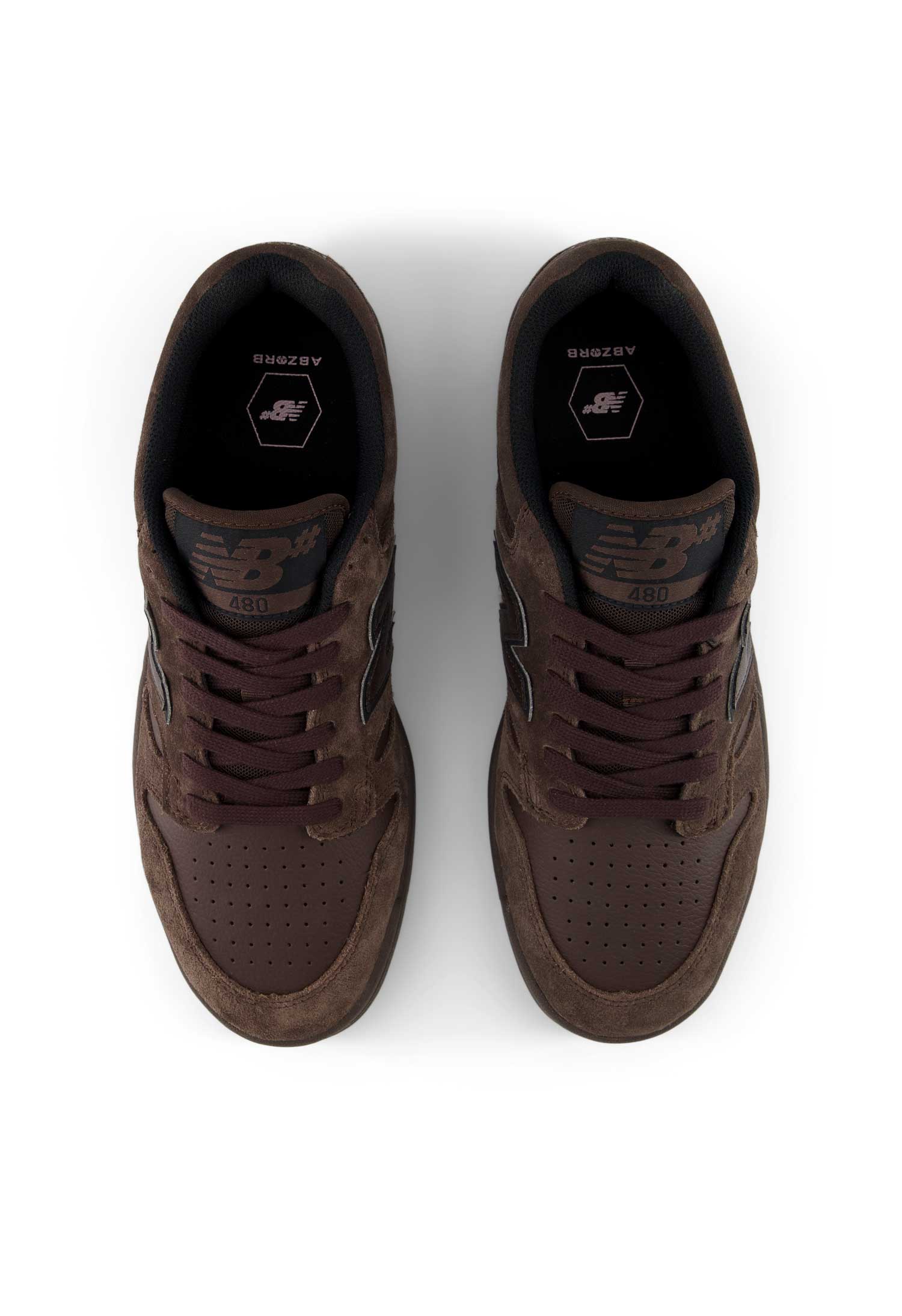 New Balance Numeric '480 CHC' Skate Shoes (Chocolate Brown / Chocolate Brown)