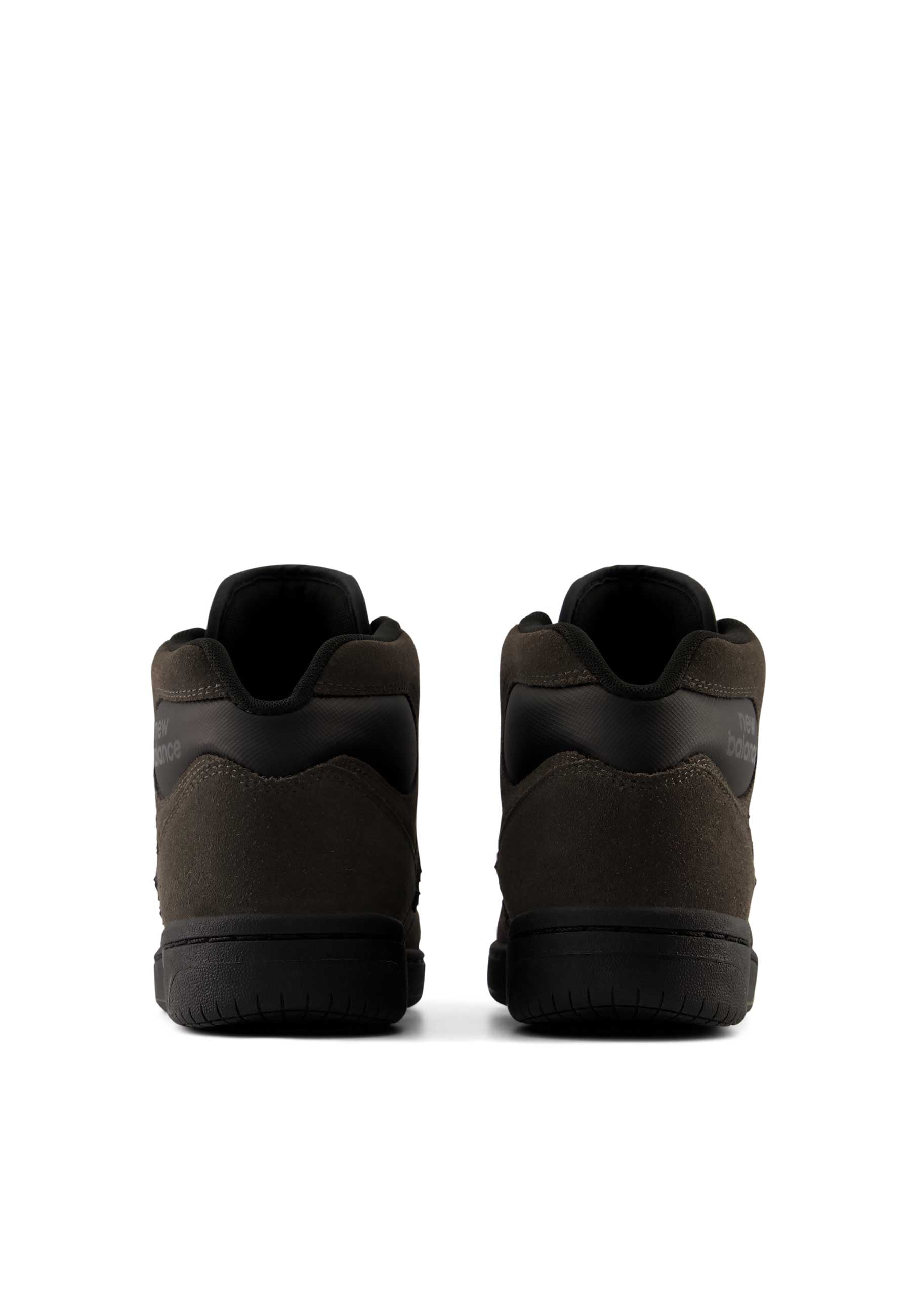 New Balance Numeric '480 High HGB' Skate Shoes (Black Cement / Black)