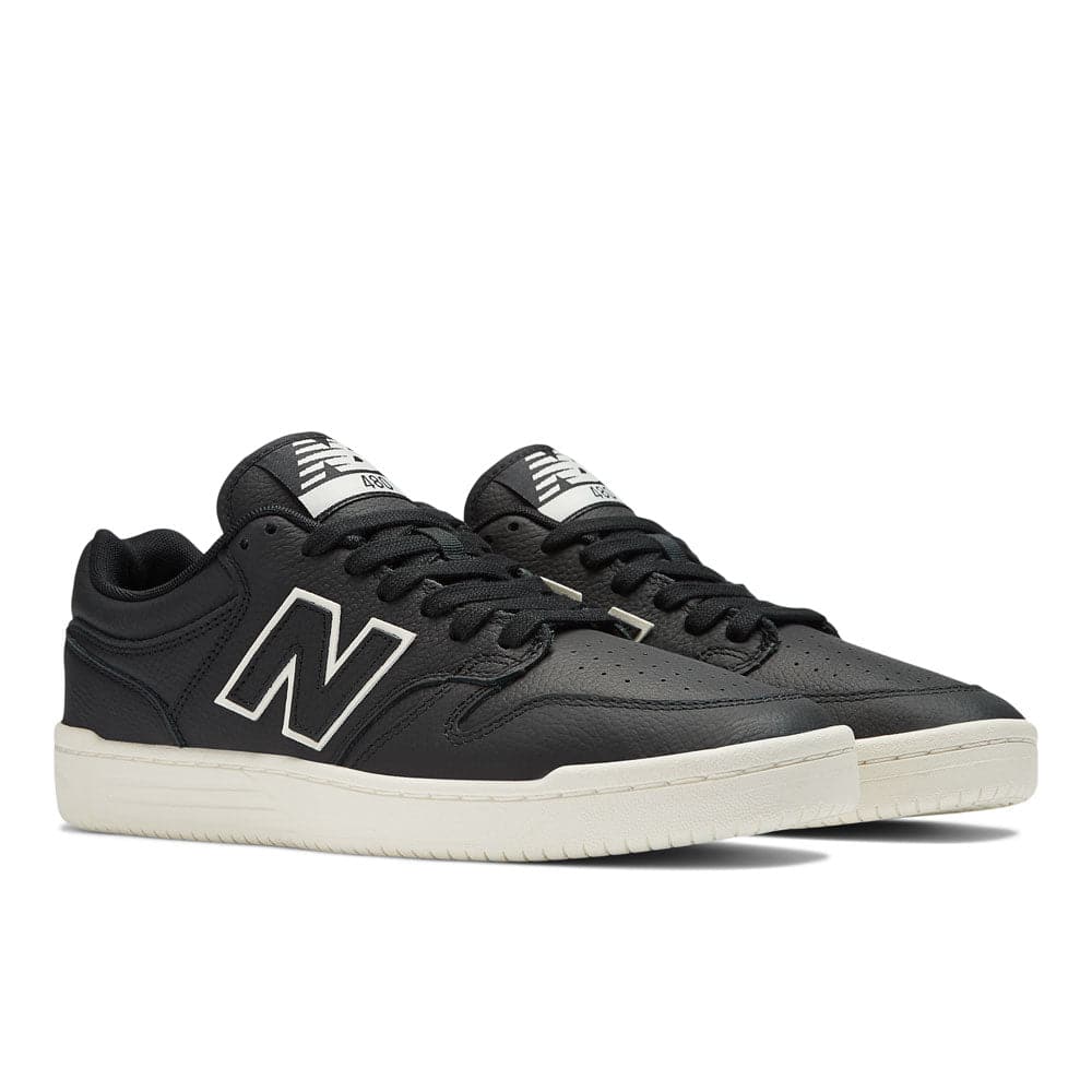 New Balance Numeric '480' Skate Shoes (Black / Sea Salt)