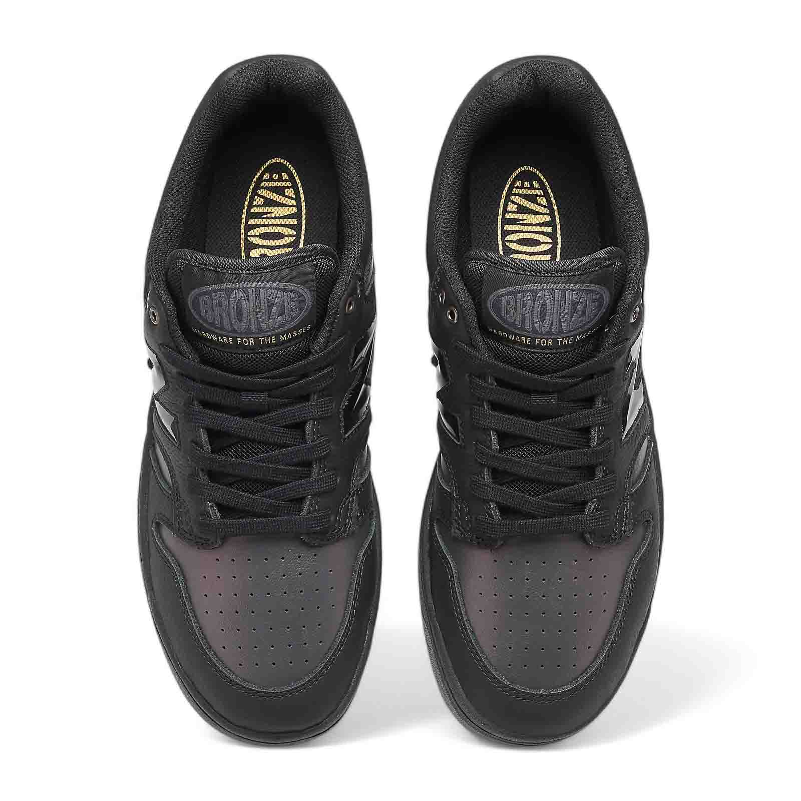 New Balance Numeric X Bronze 56k '480 BFK' Skate Shoes (Black / Black)