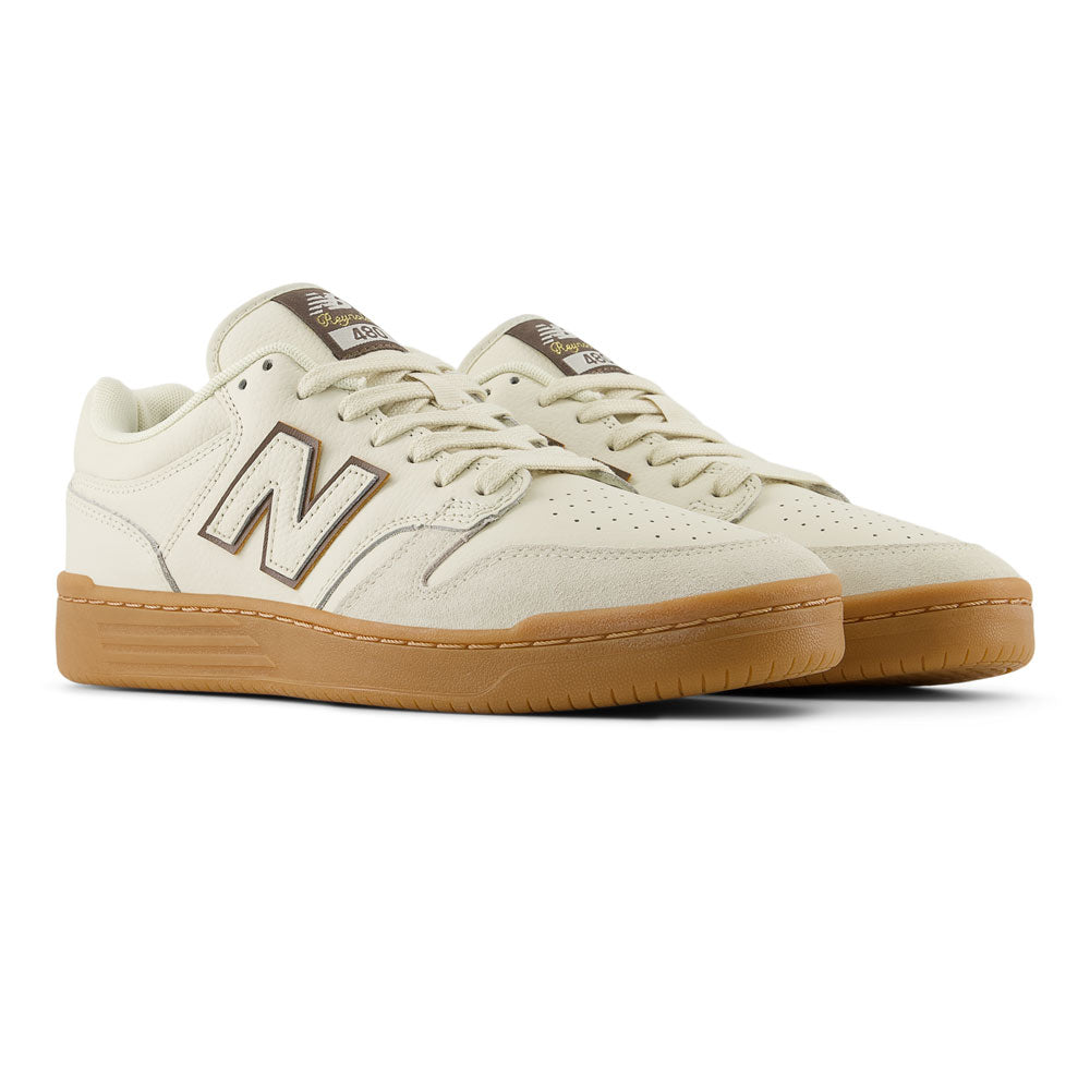 New Balance Numeric '480 DRW Andrew Reynolds' Skate Shoes (Sea Salt / Brown)