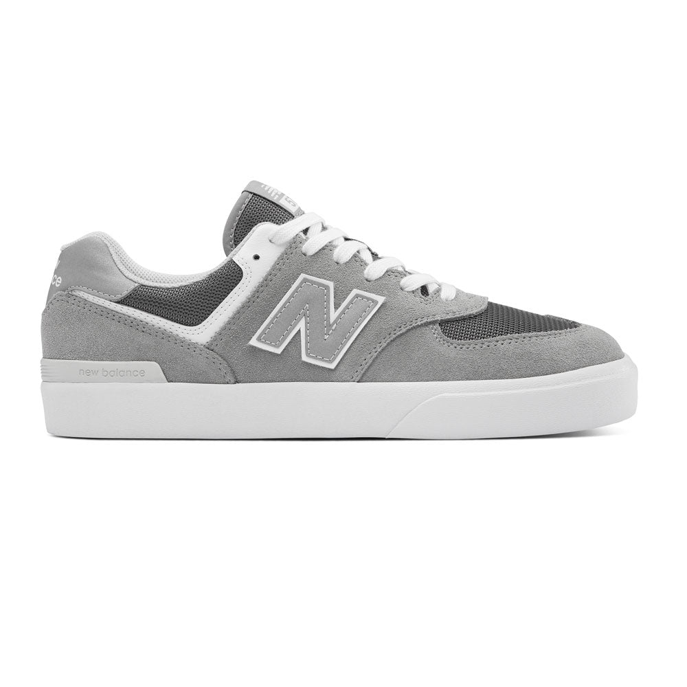 New Balance Numeric '574 Vulc' Skate Shoes (Grey White