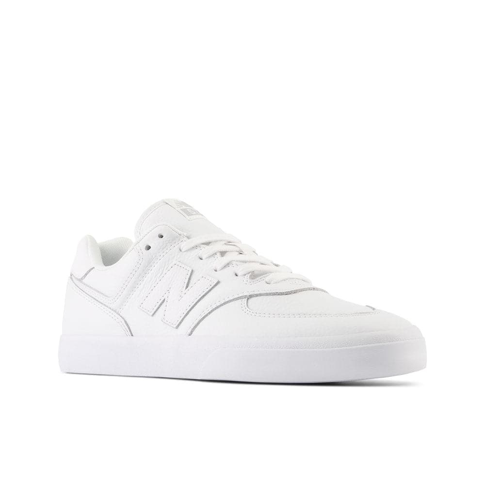 New Balance Numeric '574 Vulc' Skate Shoes (White / White) | Cardiff ...