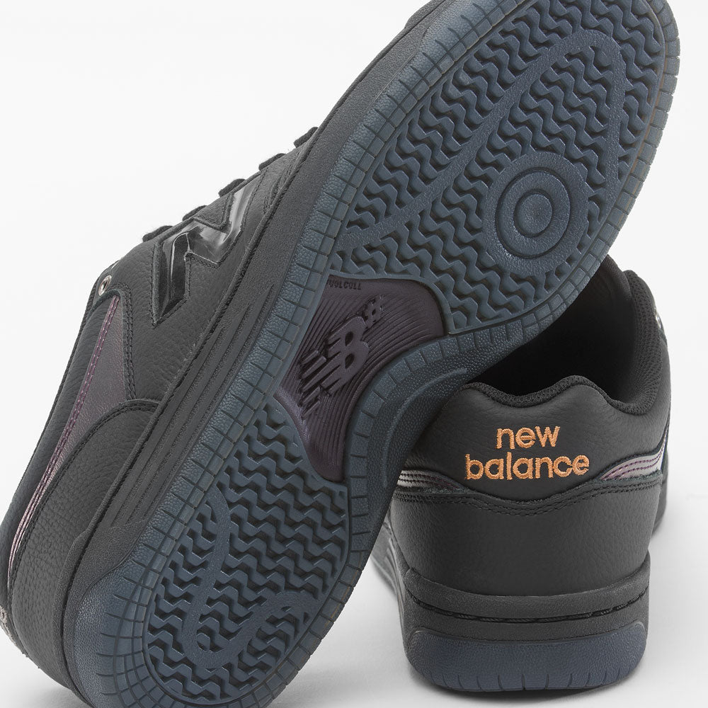 New Balance Numeric X Bronze 56k '480 BFK' Skate Shoes (Black / Black)