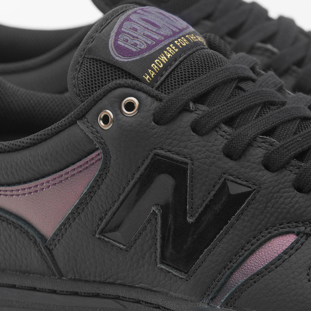 New Balance Numeric X Bronze 56k '480 BFK' Skate Shoes (Black / Black)
